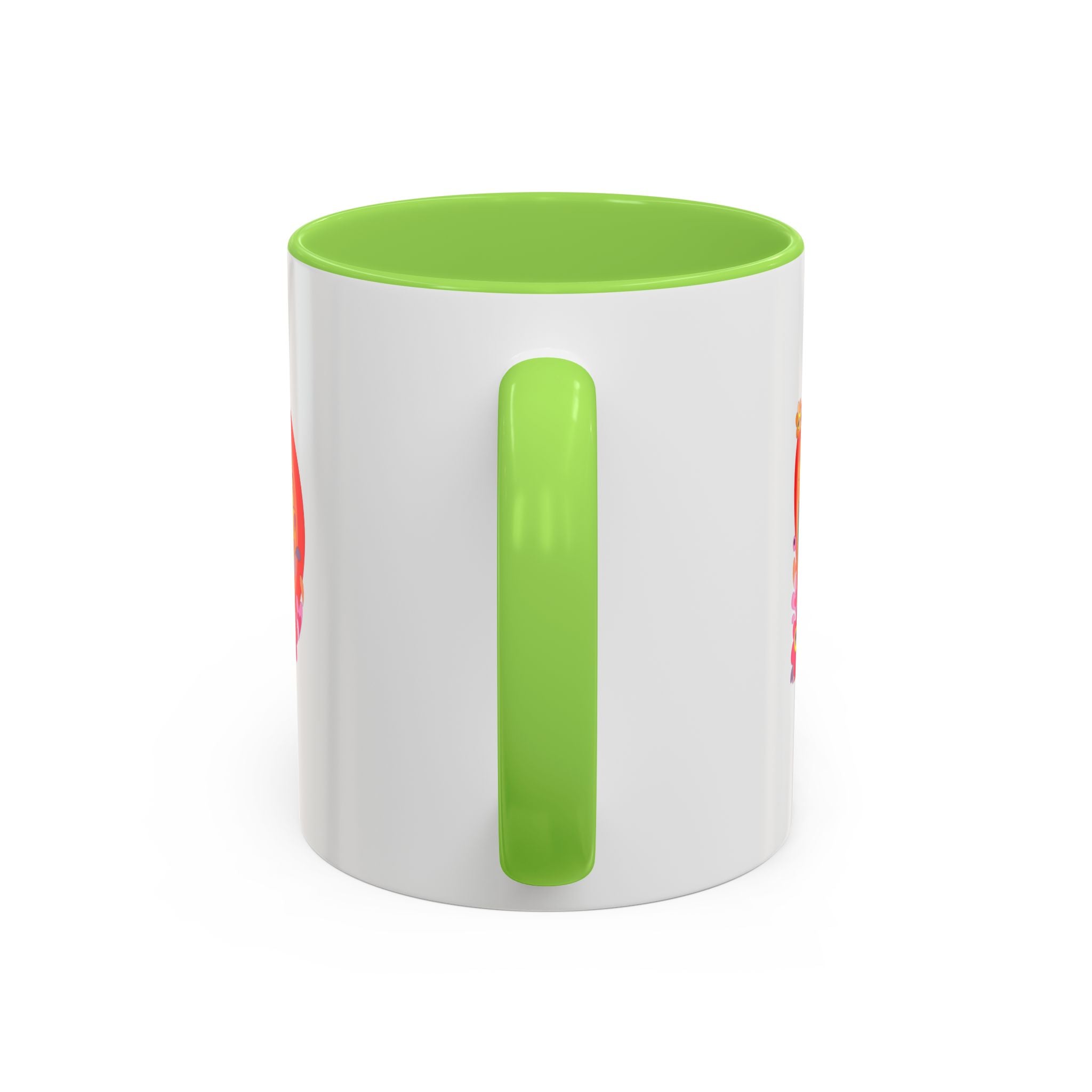 Retro Peace Flower Power Mug | Colorful 70s Hippie Design