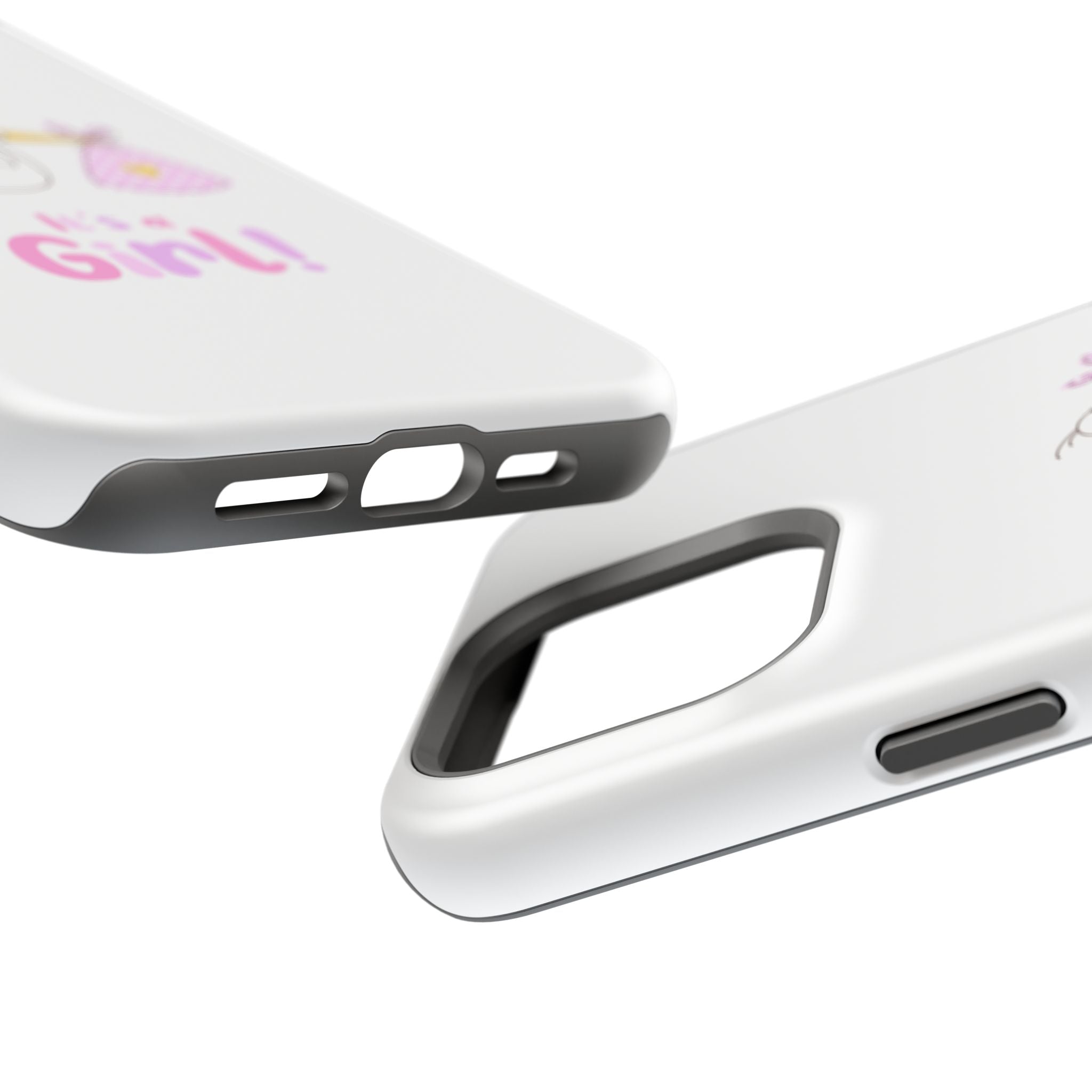 Phone Case - "It's a Girl!" Stork Baby Announcement Impact-Resistant Case