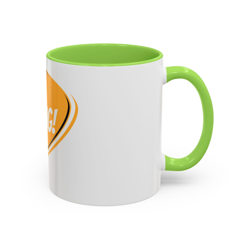 Gone Fishing Speech Bubble Mug | Fishing Quote Coffee Cup