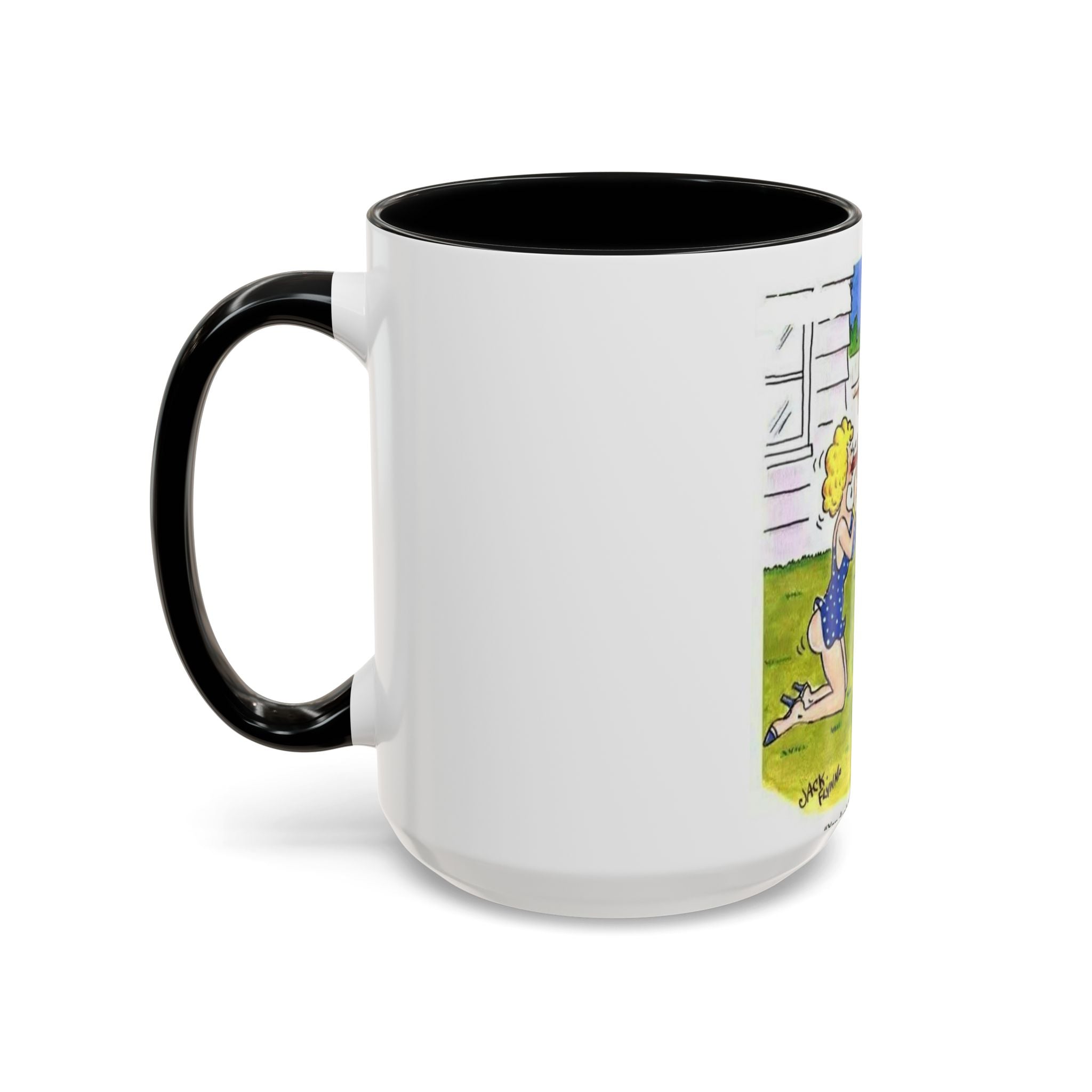 Backyard BBQ Cartoon mug | Accent Coffee Mug 11oz 15oz