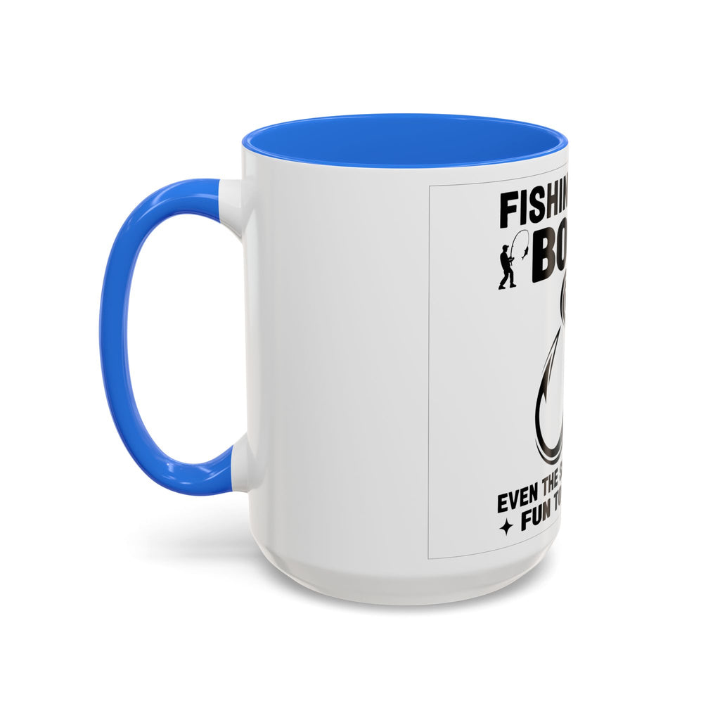 Fishing Is Like Boobs mug | 11oz 15oz funny fishing coffee mug