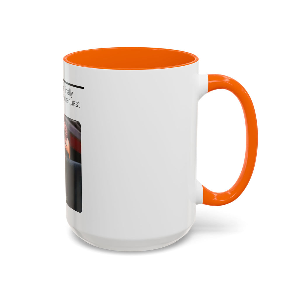 Hey Beautiful Turkey Meme Mug | Accent Coffee Mug 11oz 15oz