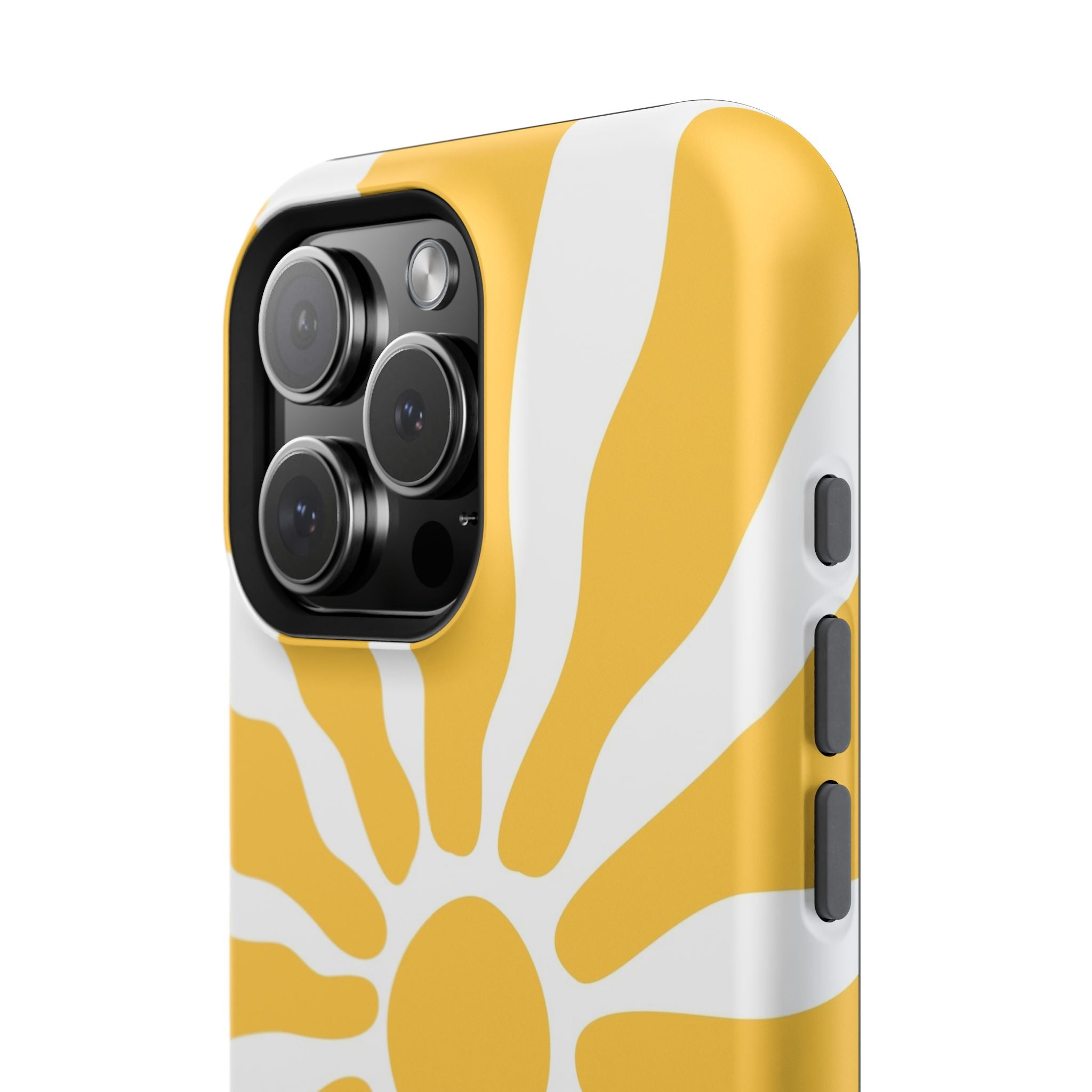 Retro Sunburst iPhone Case | Impact-Resistant Phone Case