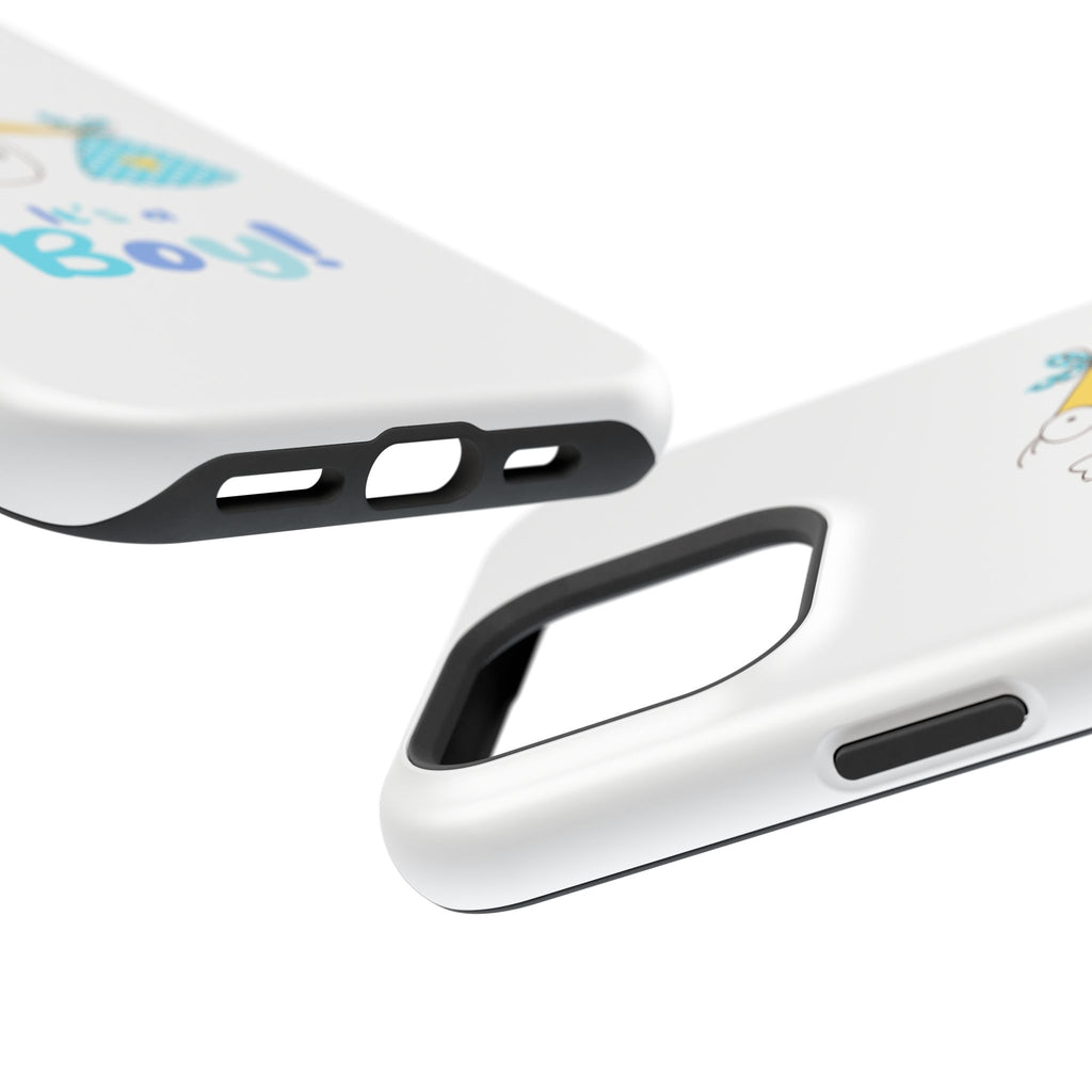 Stork 'It's a Boy' Phone Case | Impact-Resistant Case