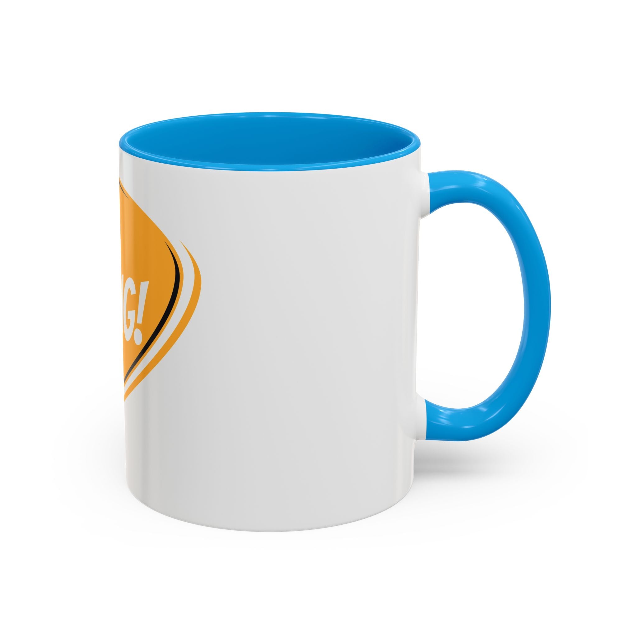 Gone Fishing Speech Bubble Mug | Fishing Quote Coffee Cup