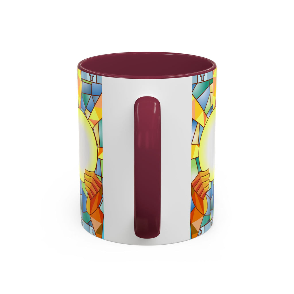 Stained Glass Eucharist Chalice Mug | Church Communion Ceramic Mug