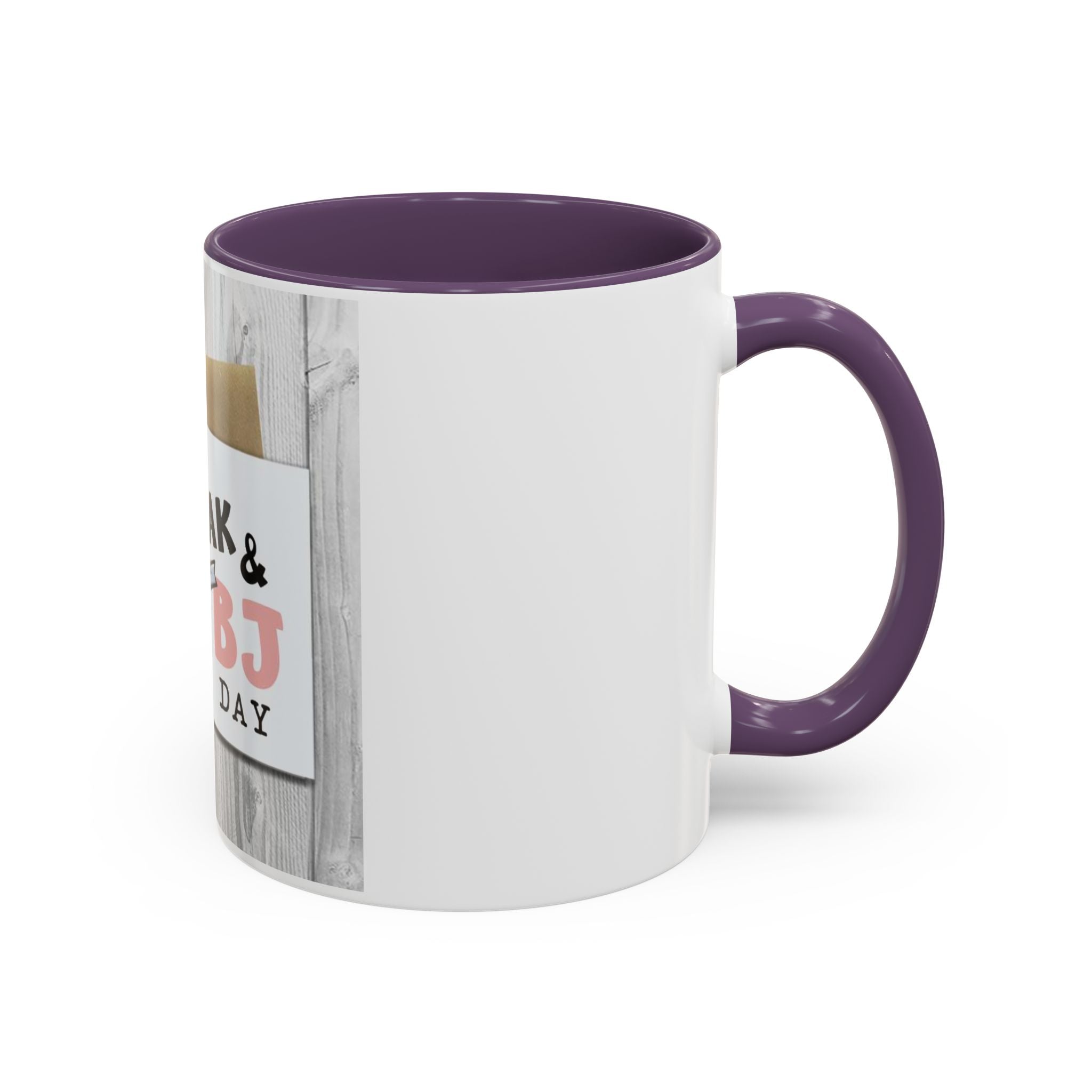 Happy Steak & BJ Day Mug | Novelty Coffee Mug, Humorous Holiday Design