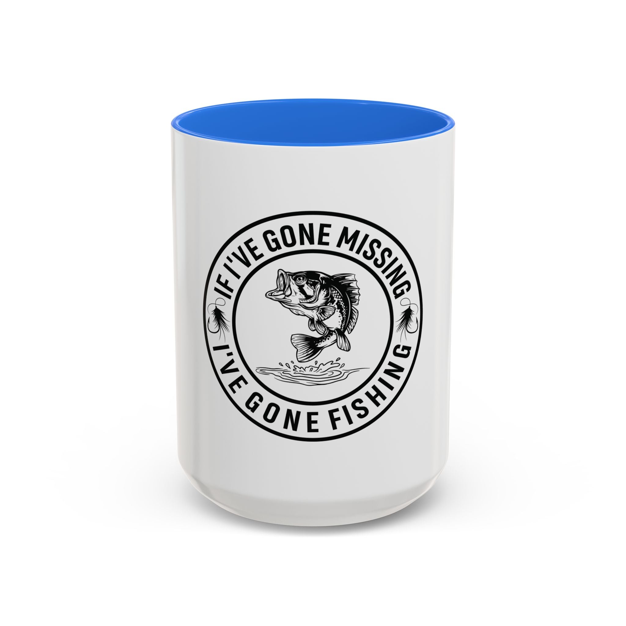 If I've Gone Missing I've Gone Fishing Mug | Fishing Bass Coffee Cup