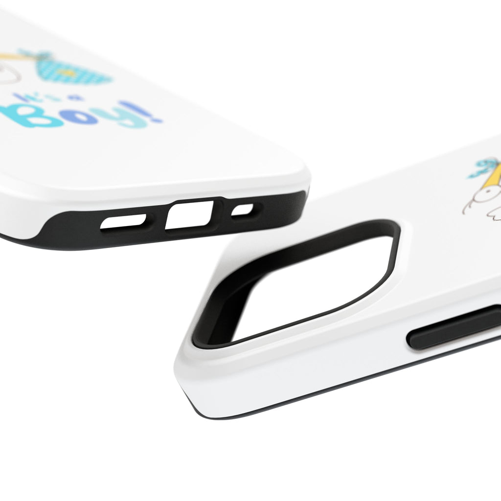 Stork 'It's a Boy' Phone Case | Impact-Resistant Case