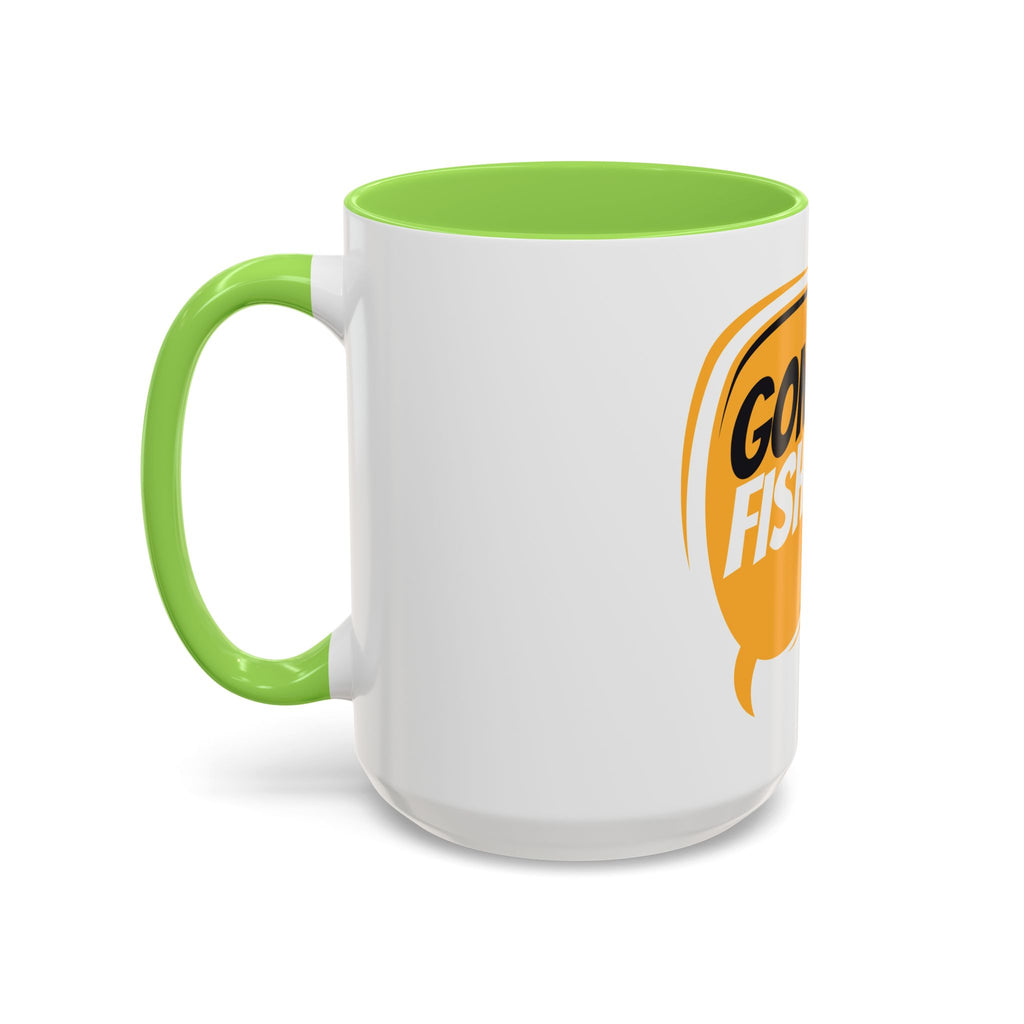 Gone Fishing Speech Bubble Mug | Fishing Quote Coffee Cup