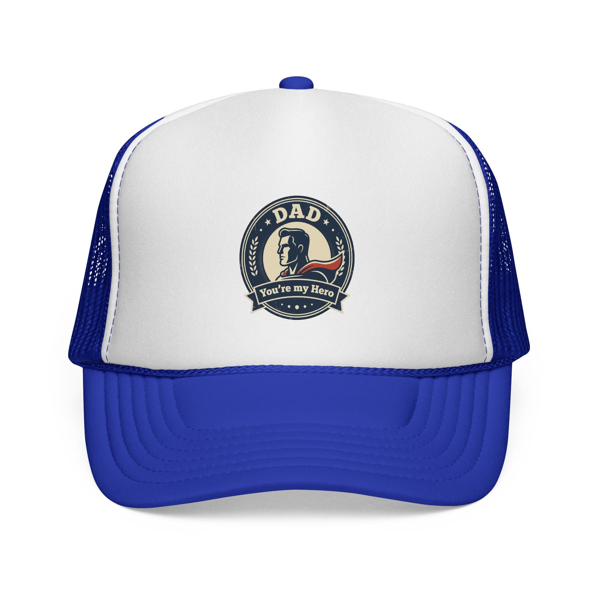 Dad Vintage Crest trucker cap | You're My Hero emblem