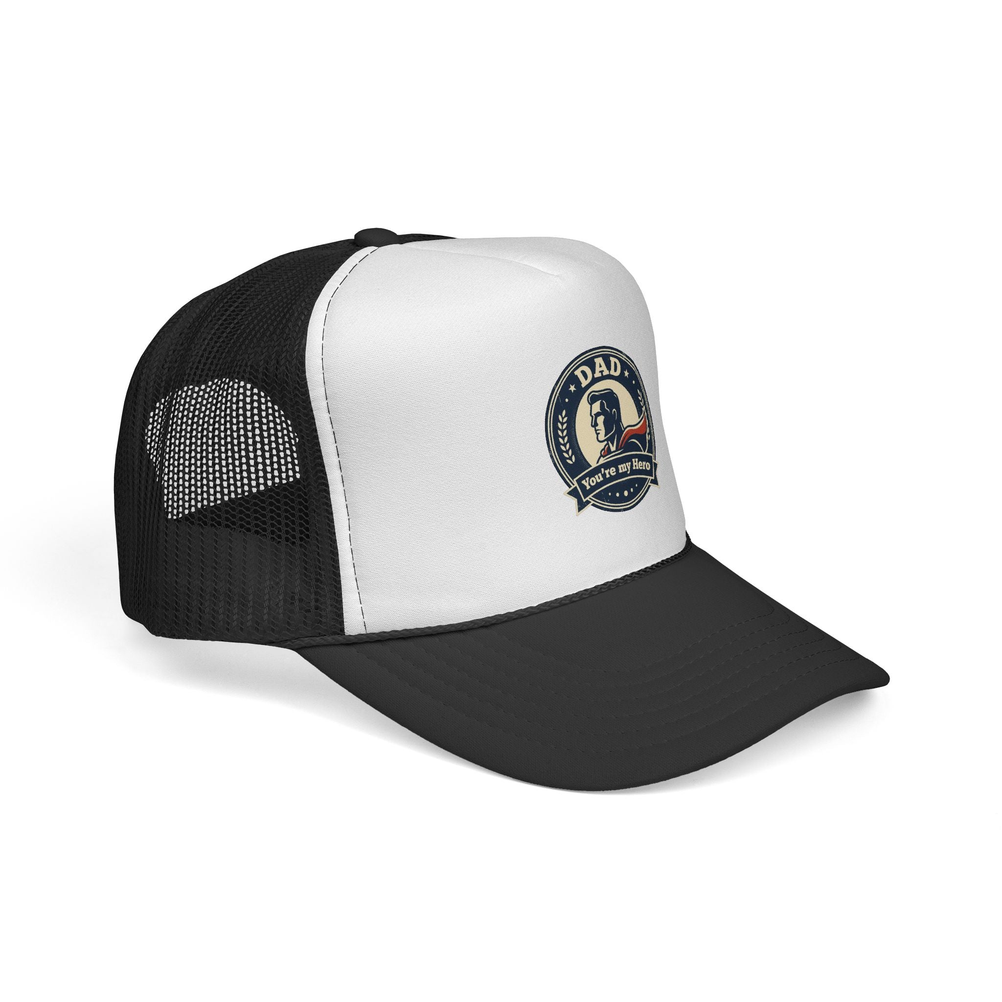Dad Vintage Crest trucker cap | You're My Hero emblem