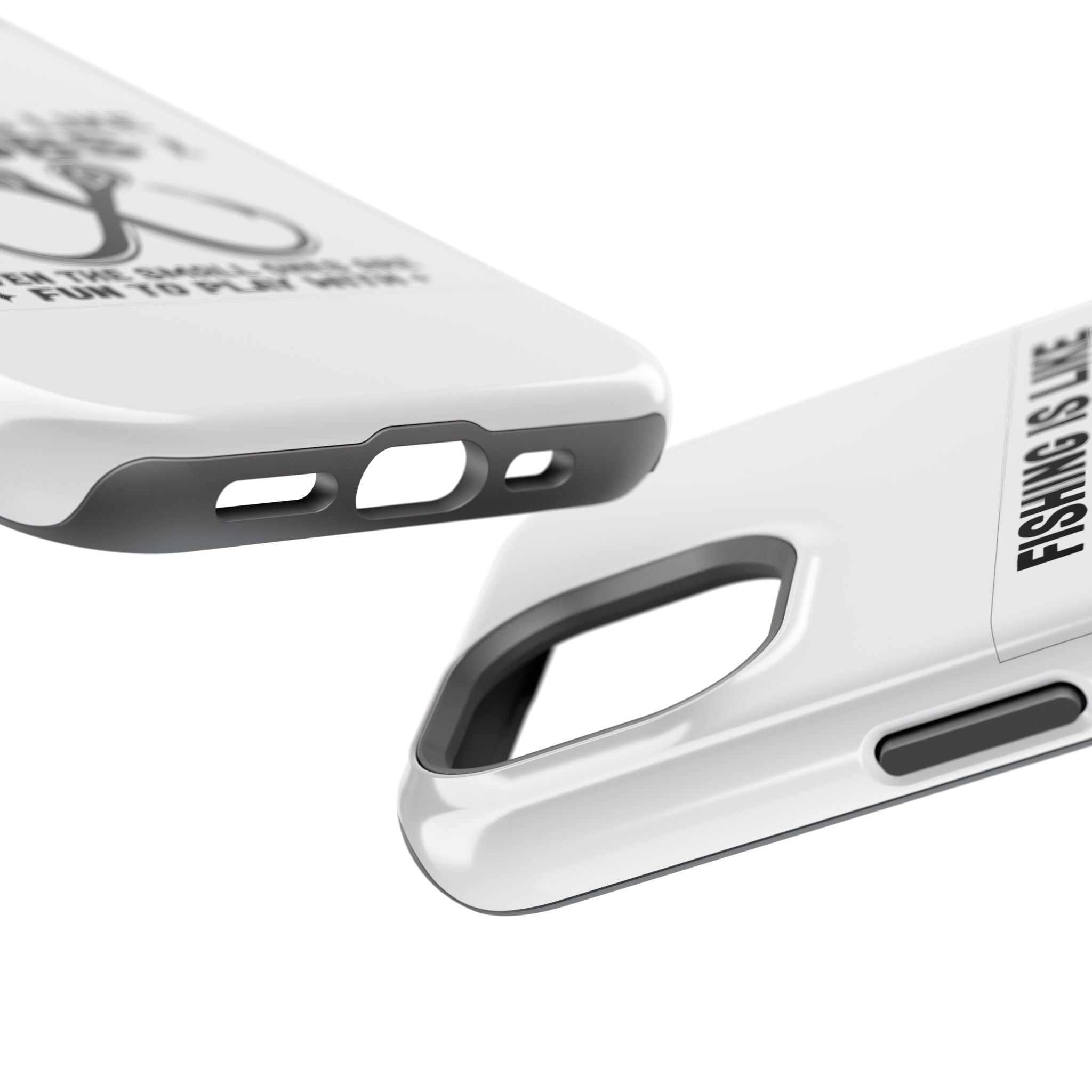 Fishing Is Like Boobs phone case | Impact-Resistant Case