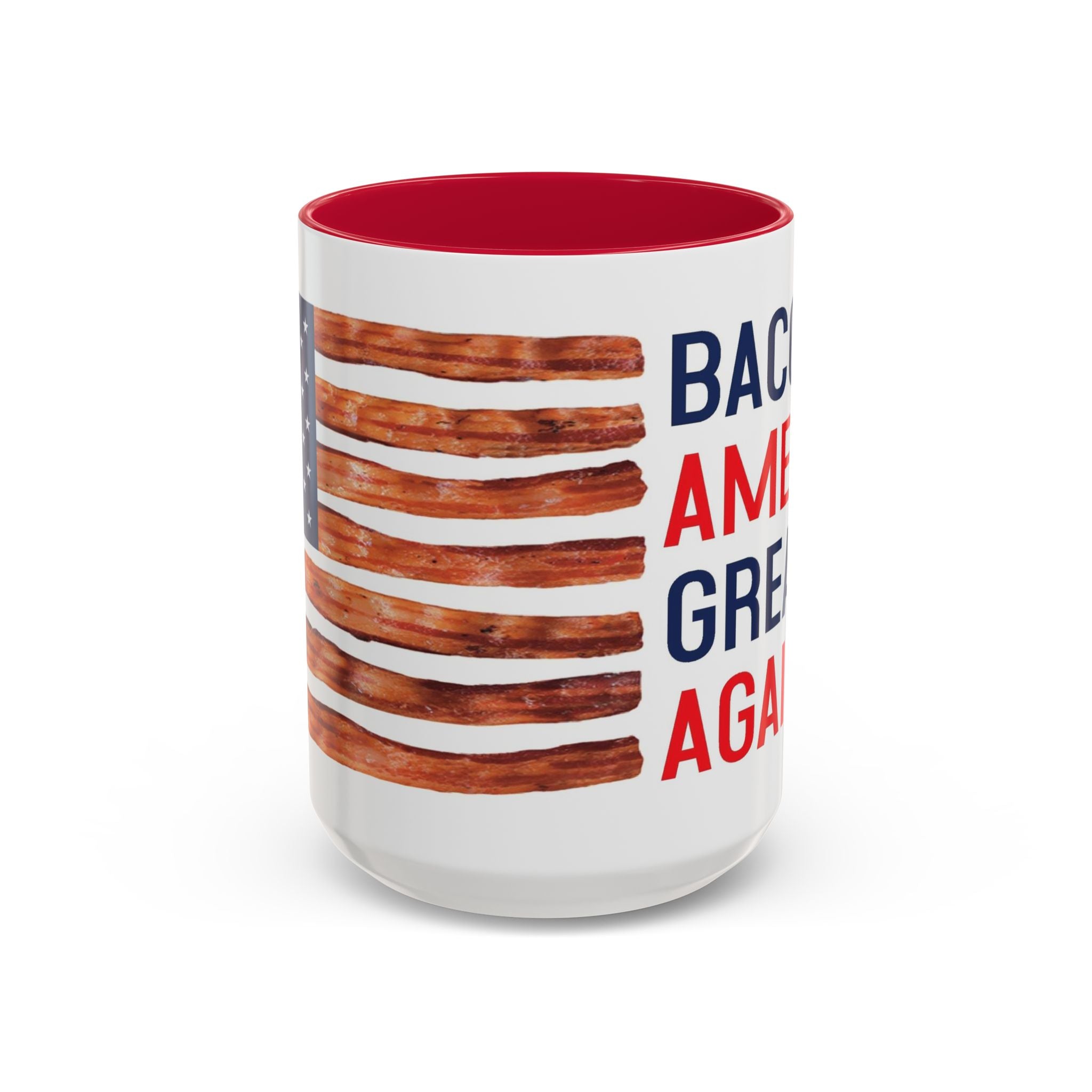 Bacon America Great Again Mug | 11 oz & 15 oz Ceramic Coffee Mug