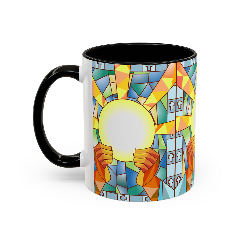 Stained Glass Eucharist Chalice Mug | Church Communion Ceramic Mug