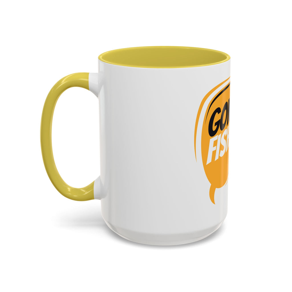 Gone Fishing Speech Bubble Mug | Fishing Quote Coffee Cup