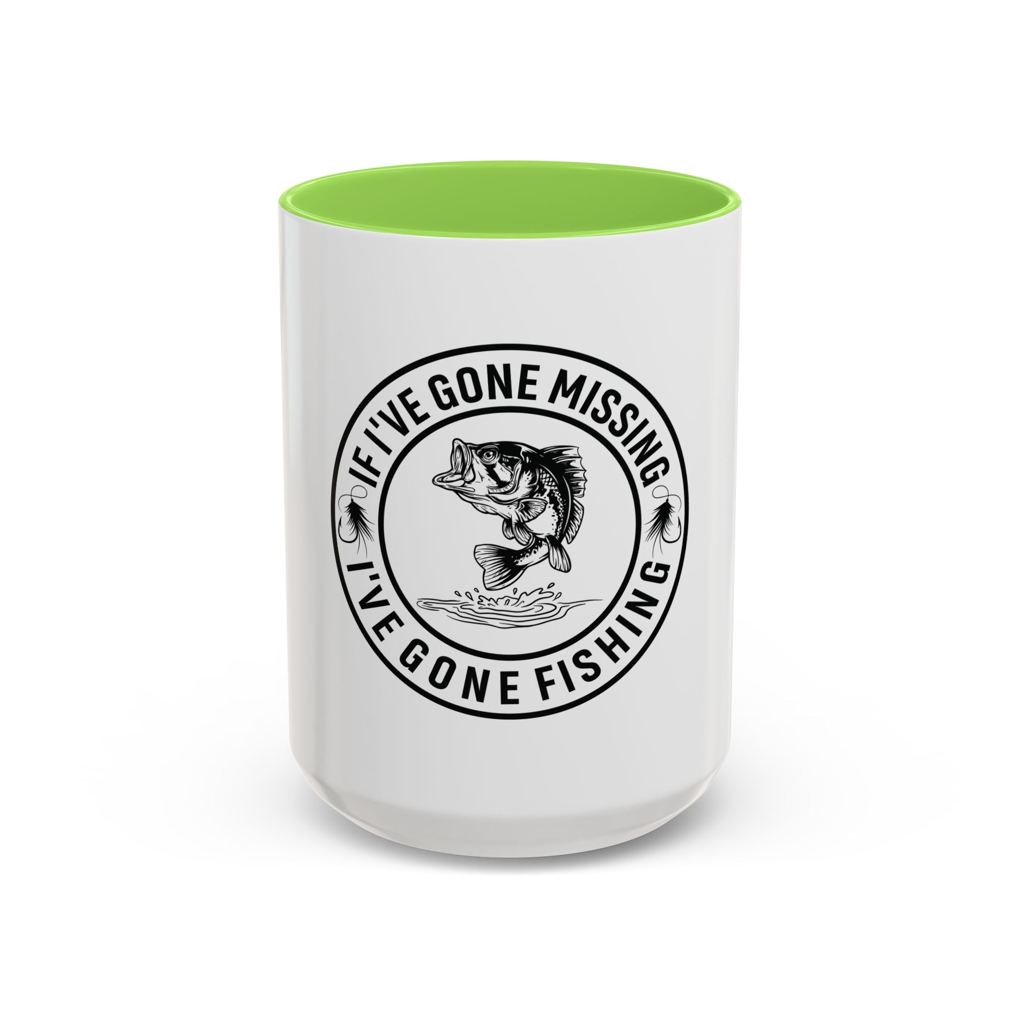 If I've Gone Missing I've Gone Fishing Mug | Fishing Bass Coffee Cup