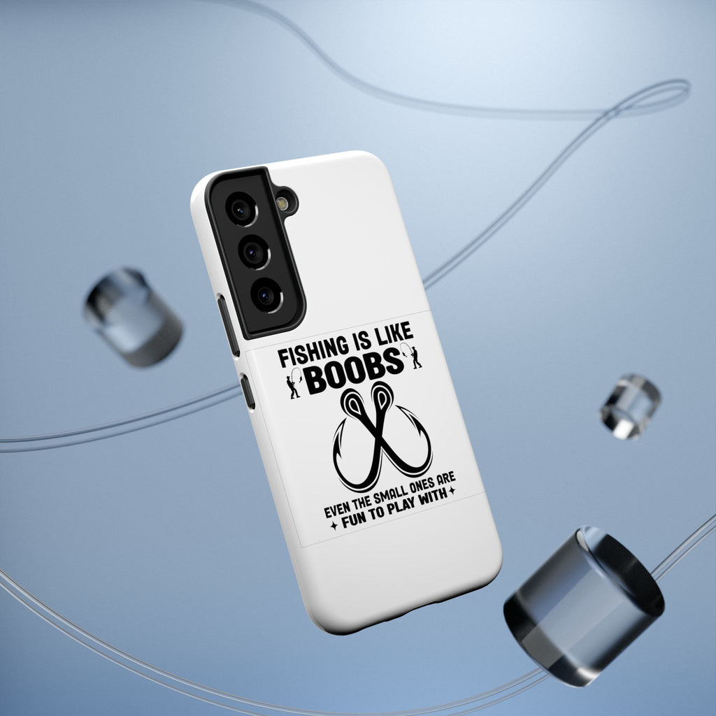 Fishing Is Like Boobs phone case | Impact-Resistant Case