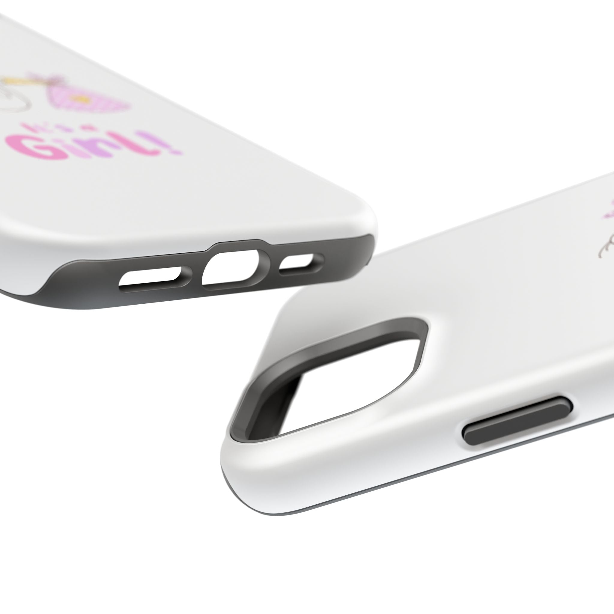 Phone Case - "It's a Girl!" Stork Baby Announcement Impact-Resistant Case