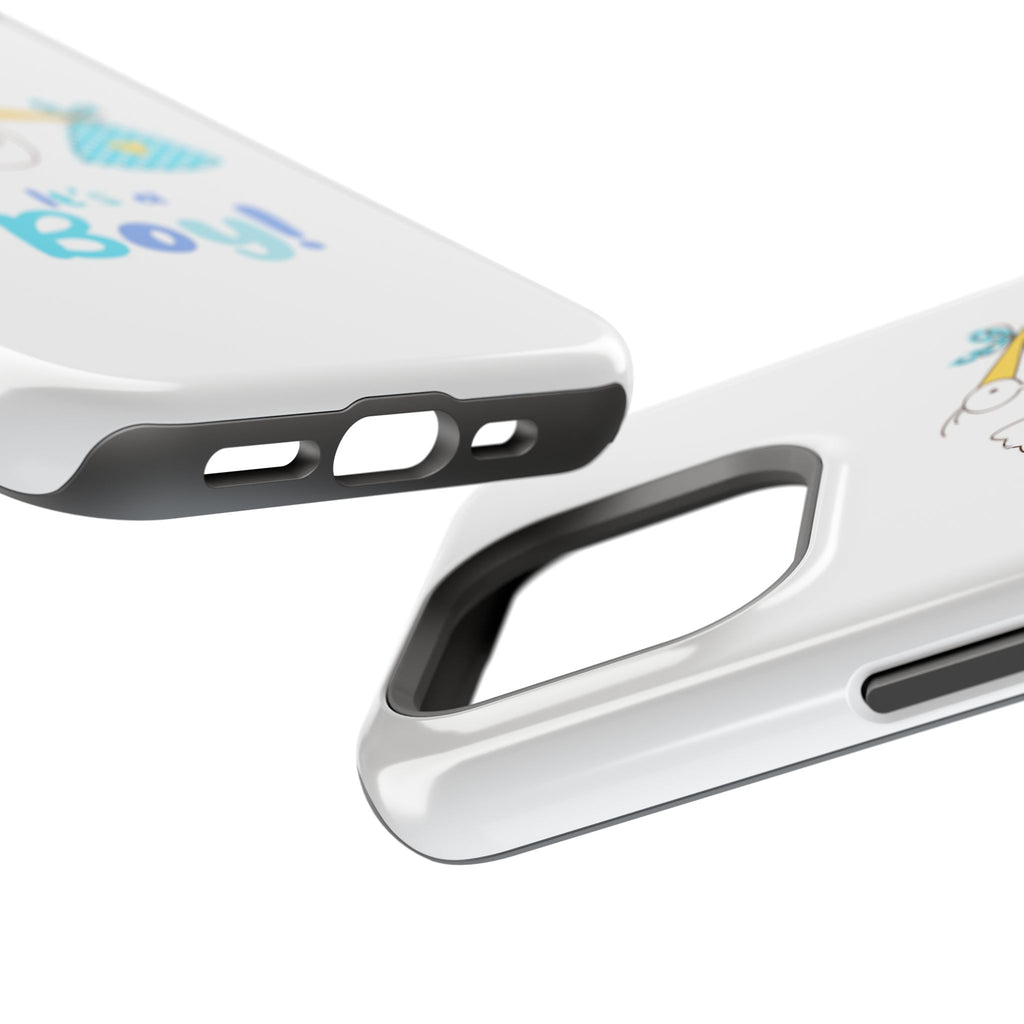 Stork 'It's a Boy' Phone Case | Impact-Resistant Case