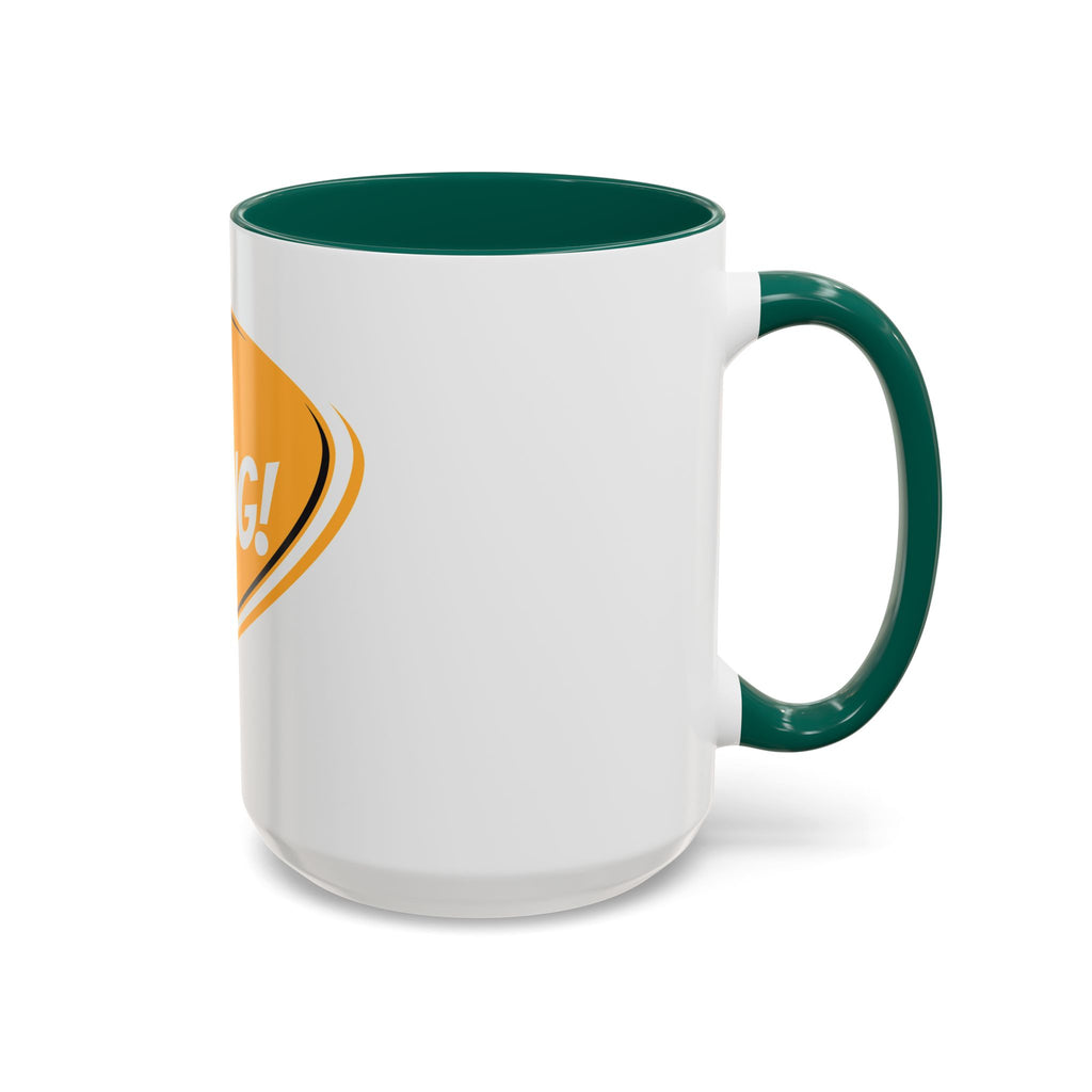 Gone Fishing Speech Bubble Mug | Fishing Quote Coffee Cup