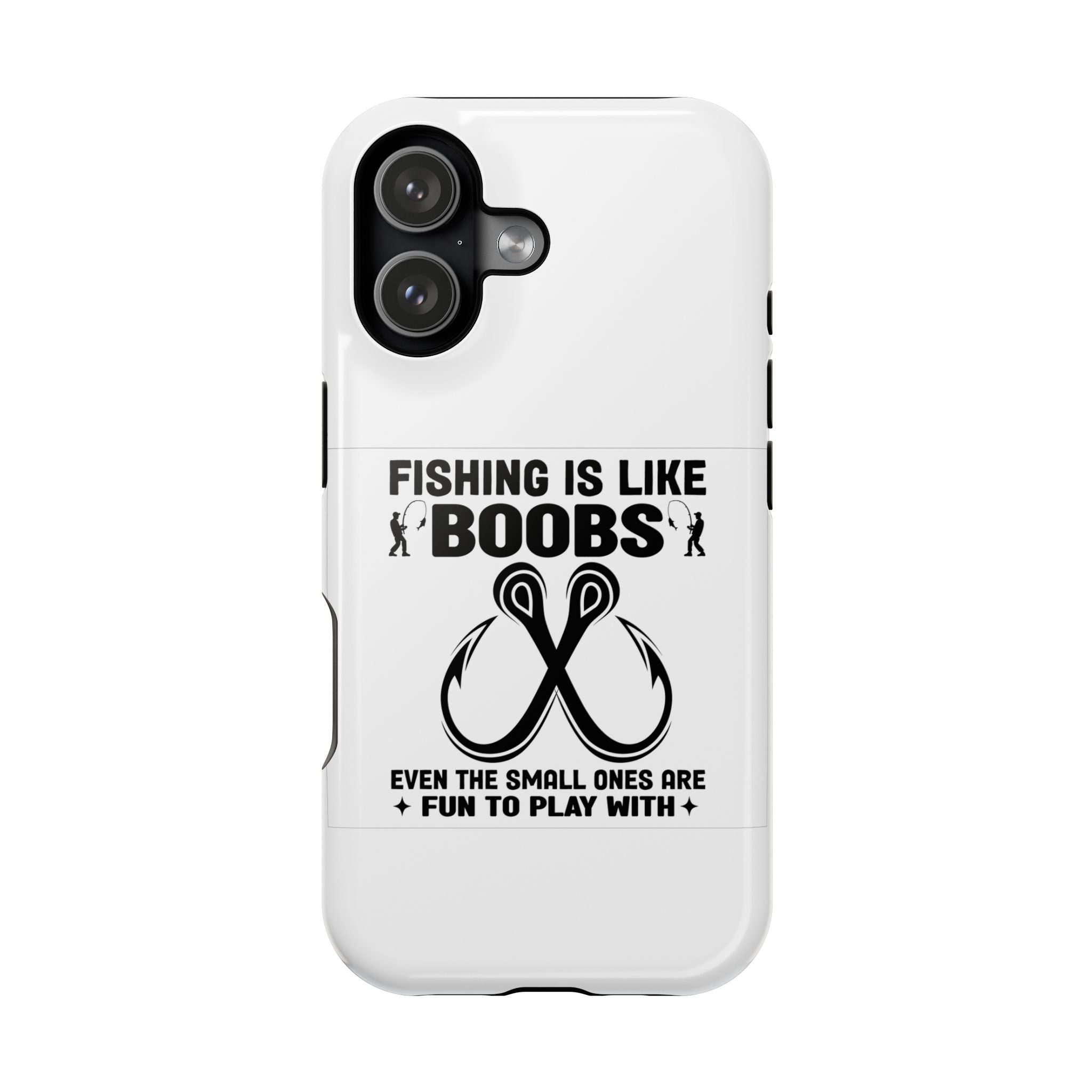 Fishing Is Like Boobs phone case | Impact-Resistant Case