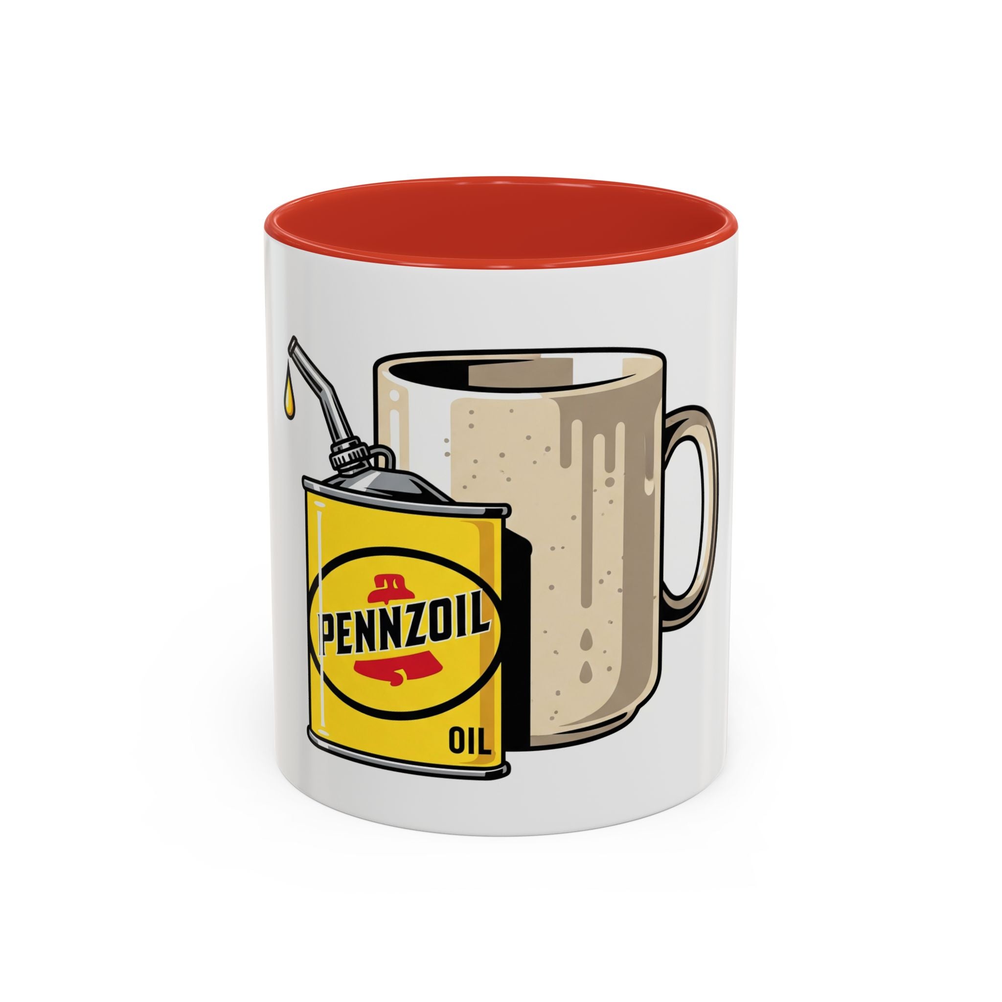 Pennzoil Coffee Mug | 11 oz & 15 oz Ceramic Accent Mug