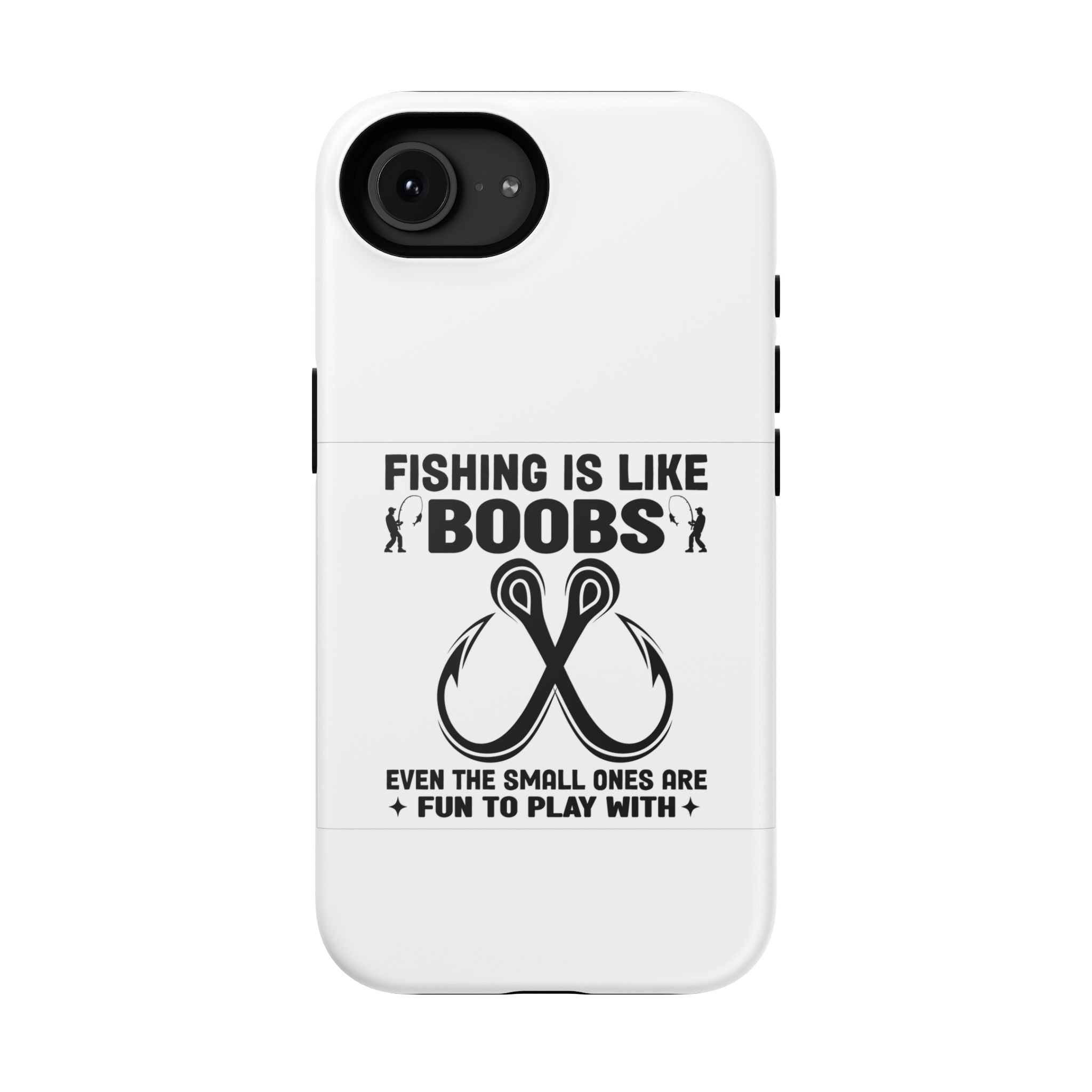 Fishing Is Like Boobs phone case | Impact-Resistant Case