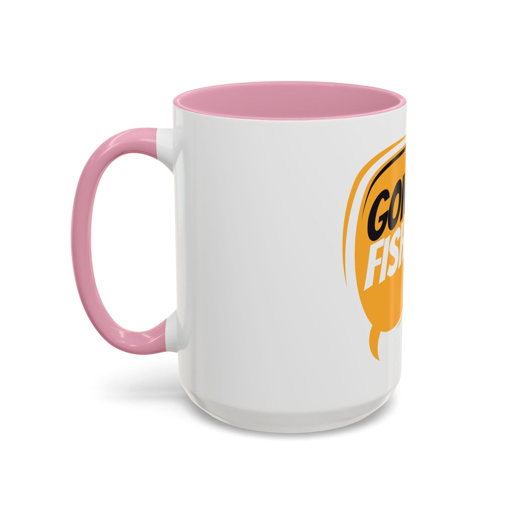 Gone Fishing Speech Bubble Mug | Fishing Quote Coffee Cup
