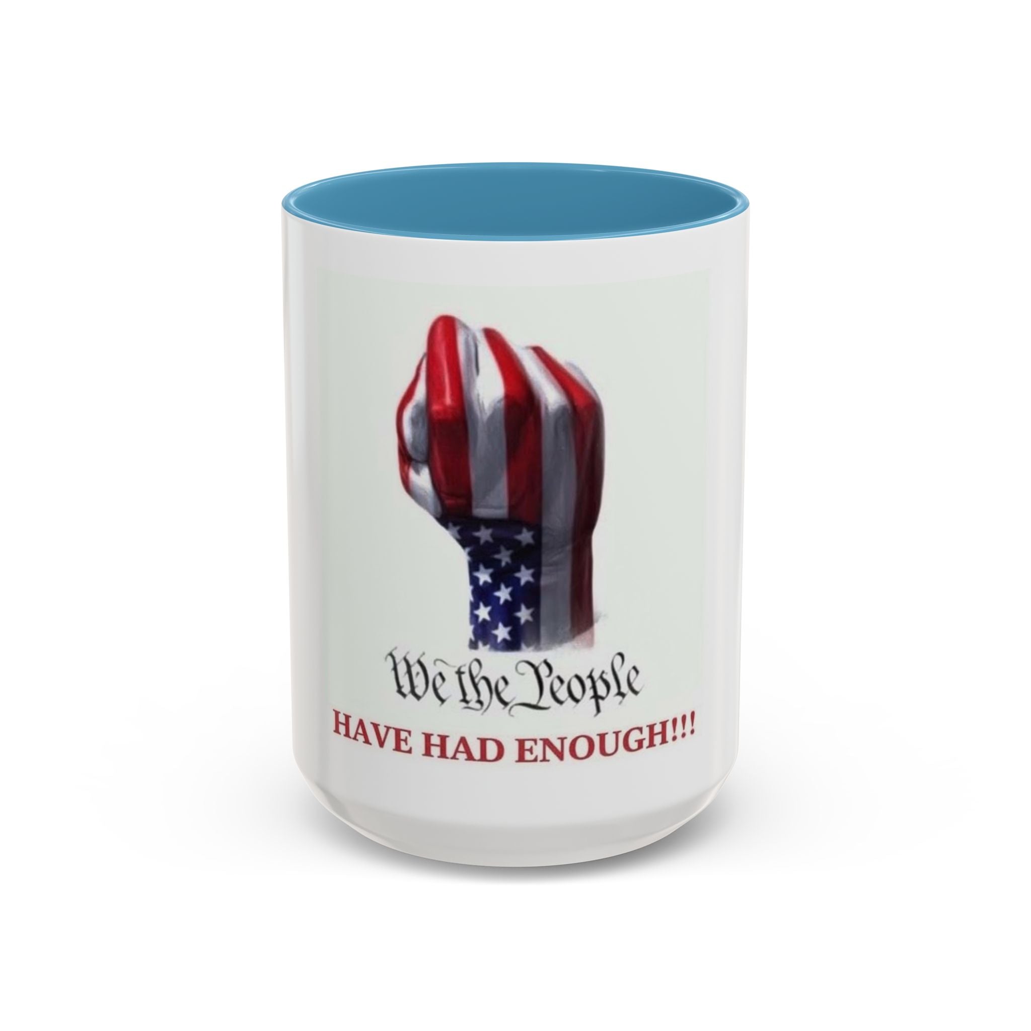 We the People Fist American Flag Accent Mug | 11oz 15oz
