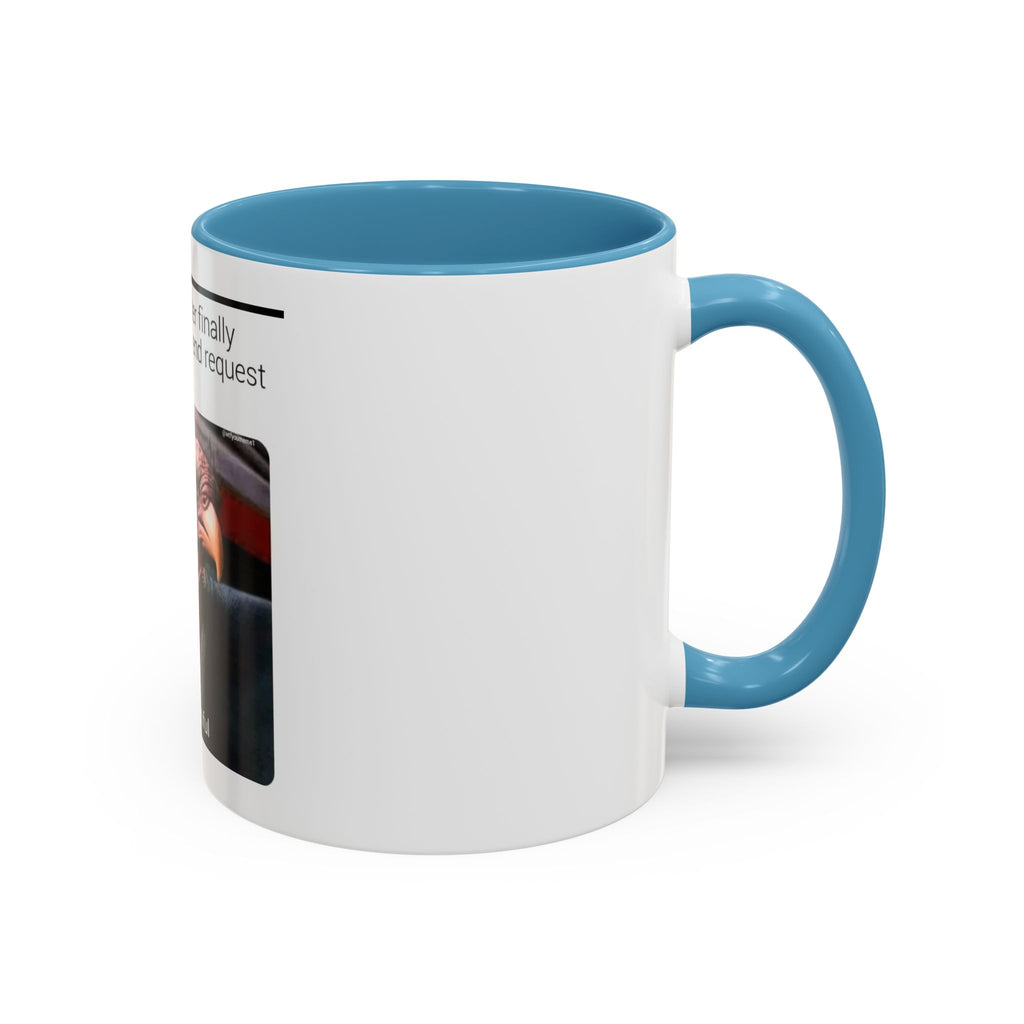 Hey Beautiful Turkey Meme Mug | Accent Coffee Mug 11oz 15oz