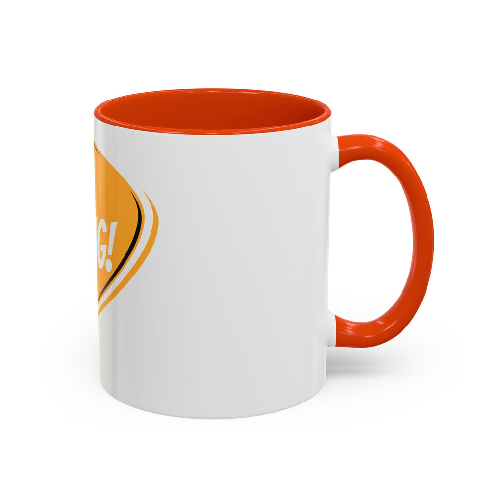 Gone Fishing Speech Bubble Mug | Fishing Quote Coffee Cup