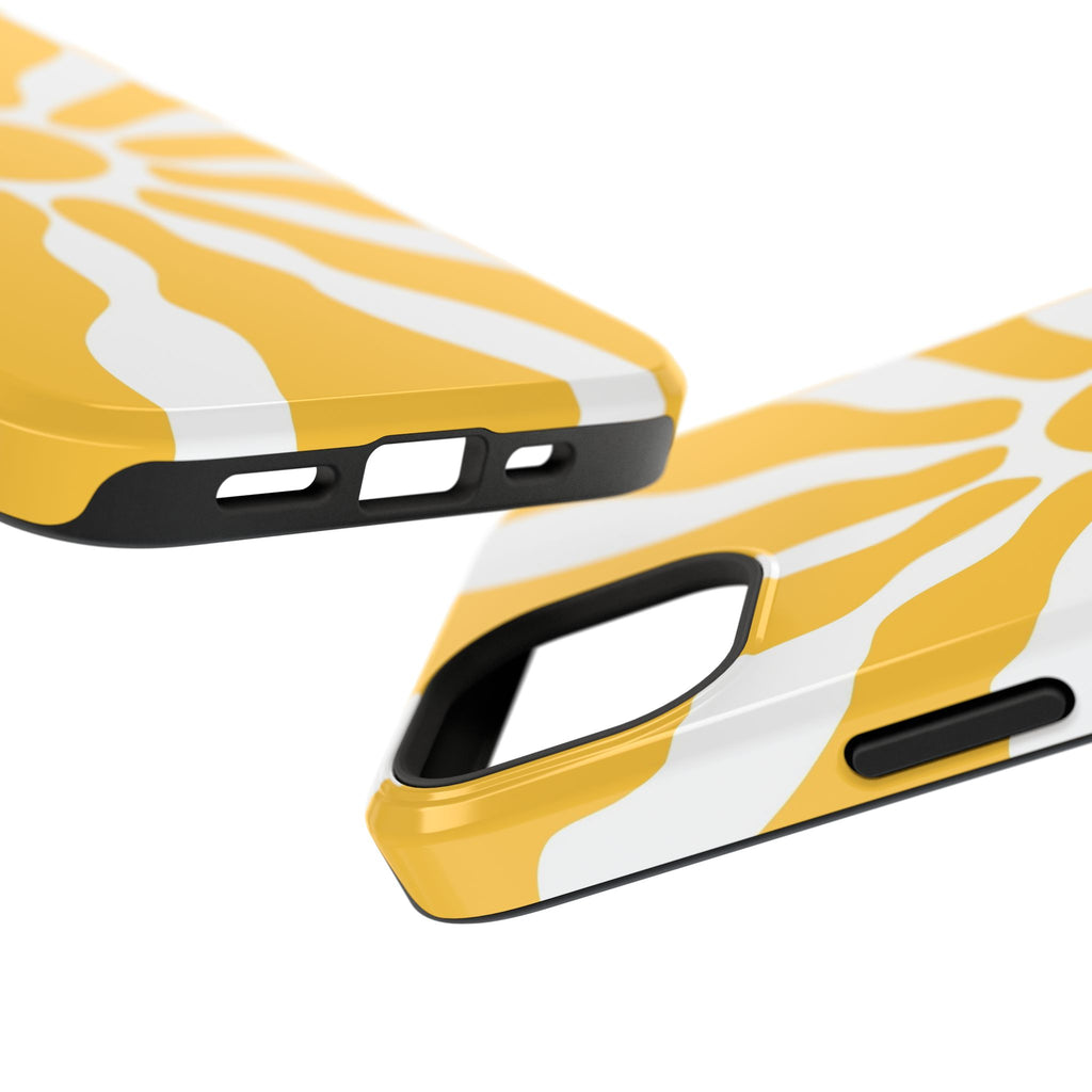 Retro Sunburst iPhone Case | Impact-Resistant Phone Case