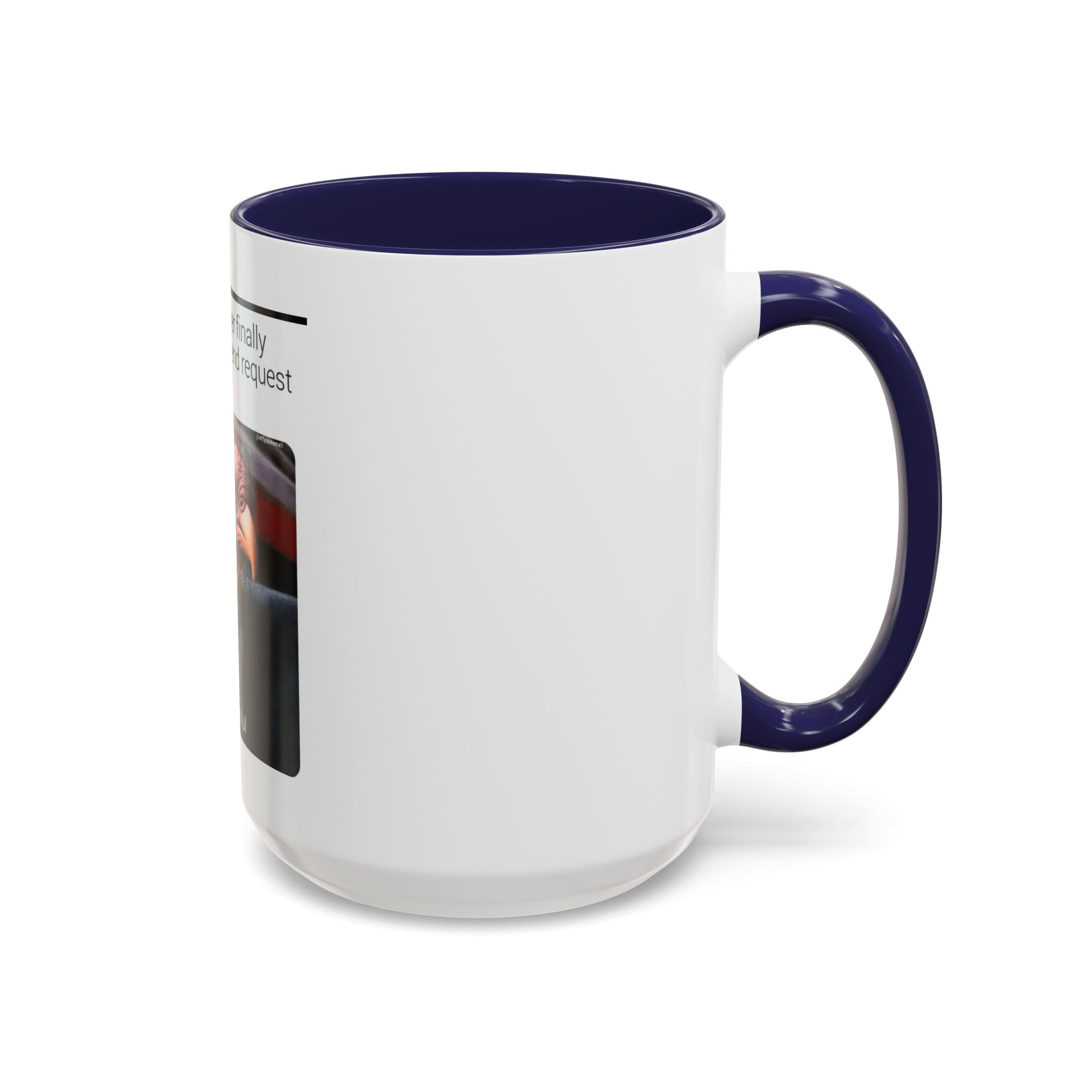Hey Beautiful Turkey Meme Mug | Accent Coffee Mug 11oz 15oz