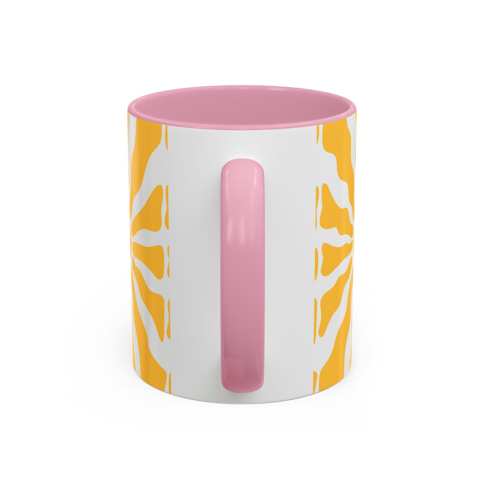 Yellow Sunburst Mug | Ceramic Coffee Cup