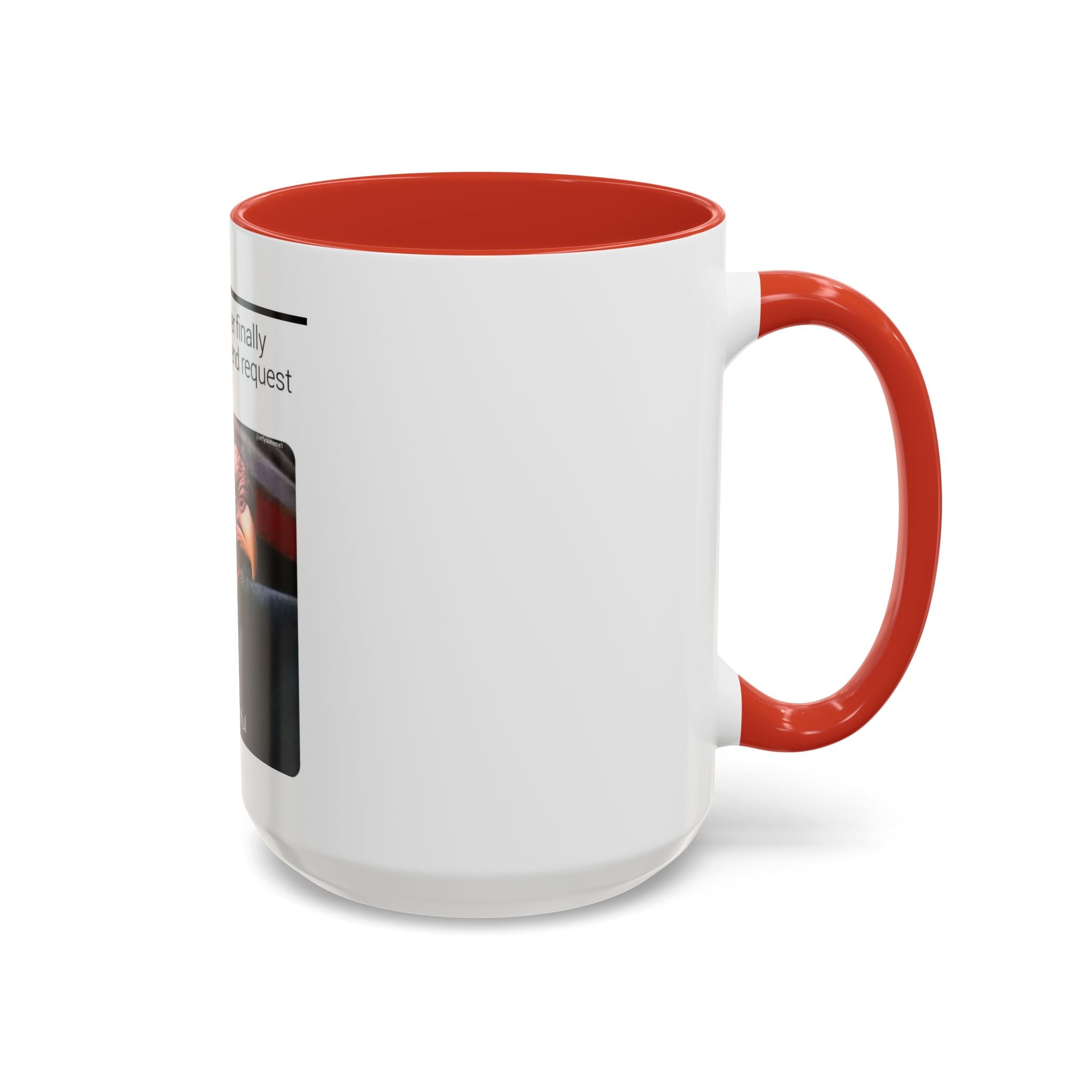 Hey Beautiful Turkey Meme Mug | Accent Coffee Mug 11oz 15oz