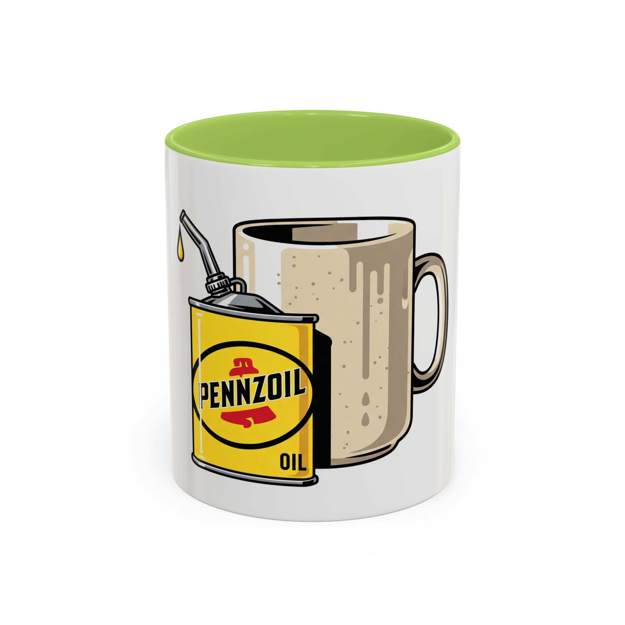 Pennzoil Coffee Mug | 11 oz & 15 oz Ceramic Accent Mug