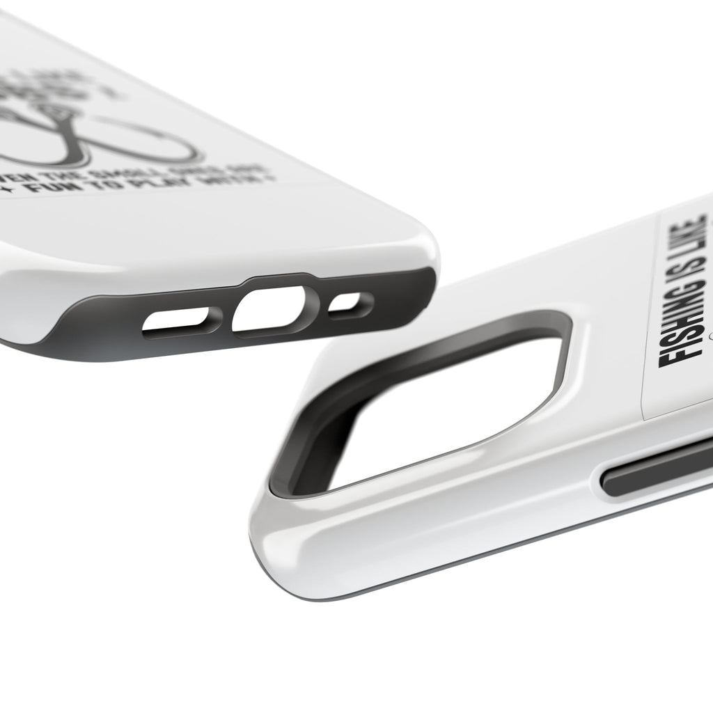 Fishing Is Like Boobs phone case | Impact-Resistant Case