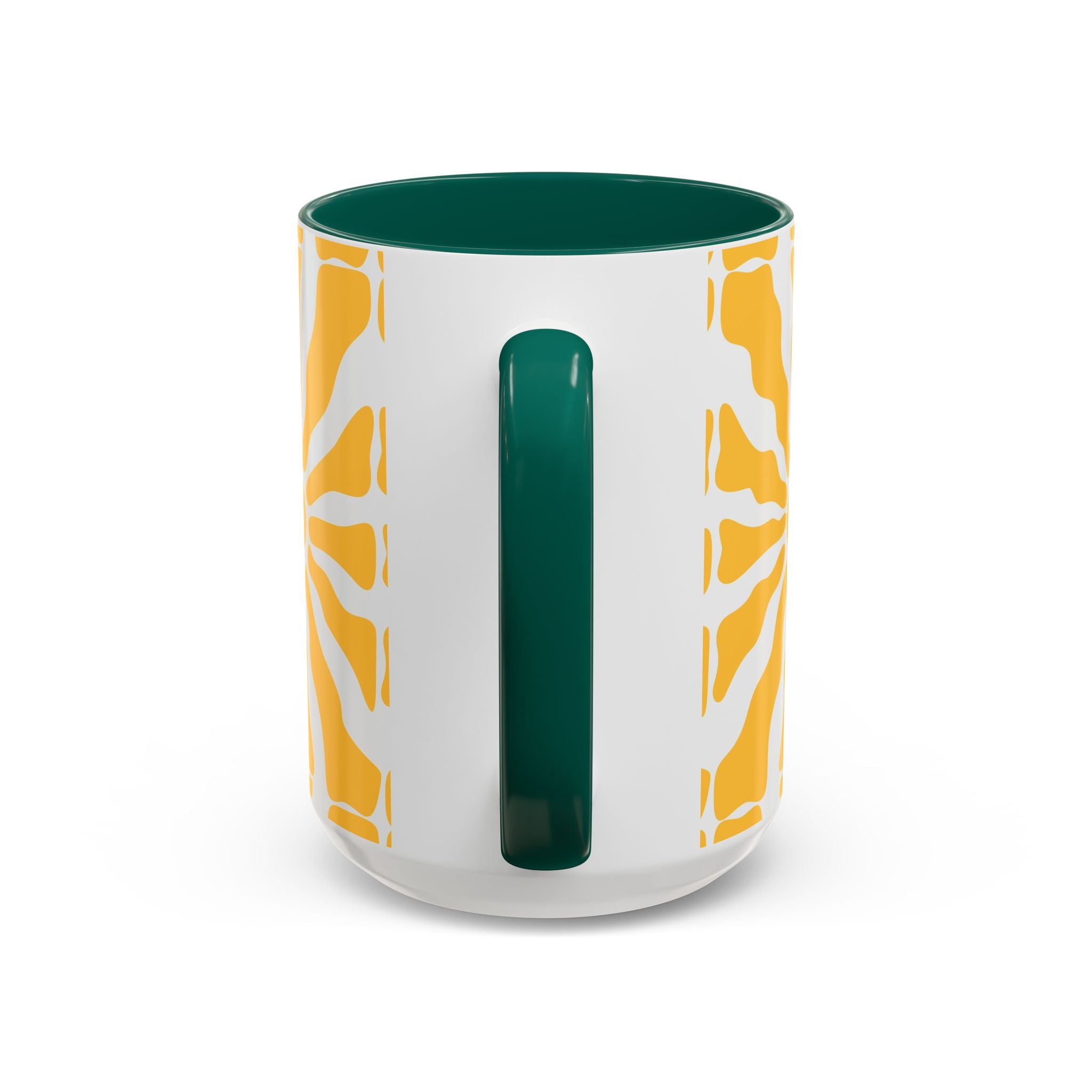Yellow Sunburst Mug | Ceramic Coffee Cup
