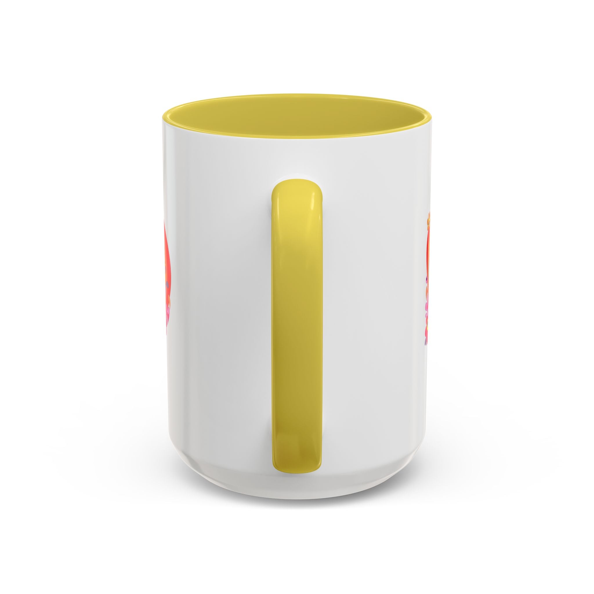 Retro Peace Flower Power Mug | Colorful 70s Hippie Design