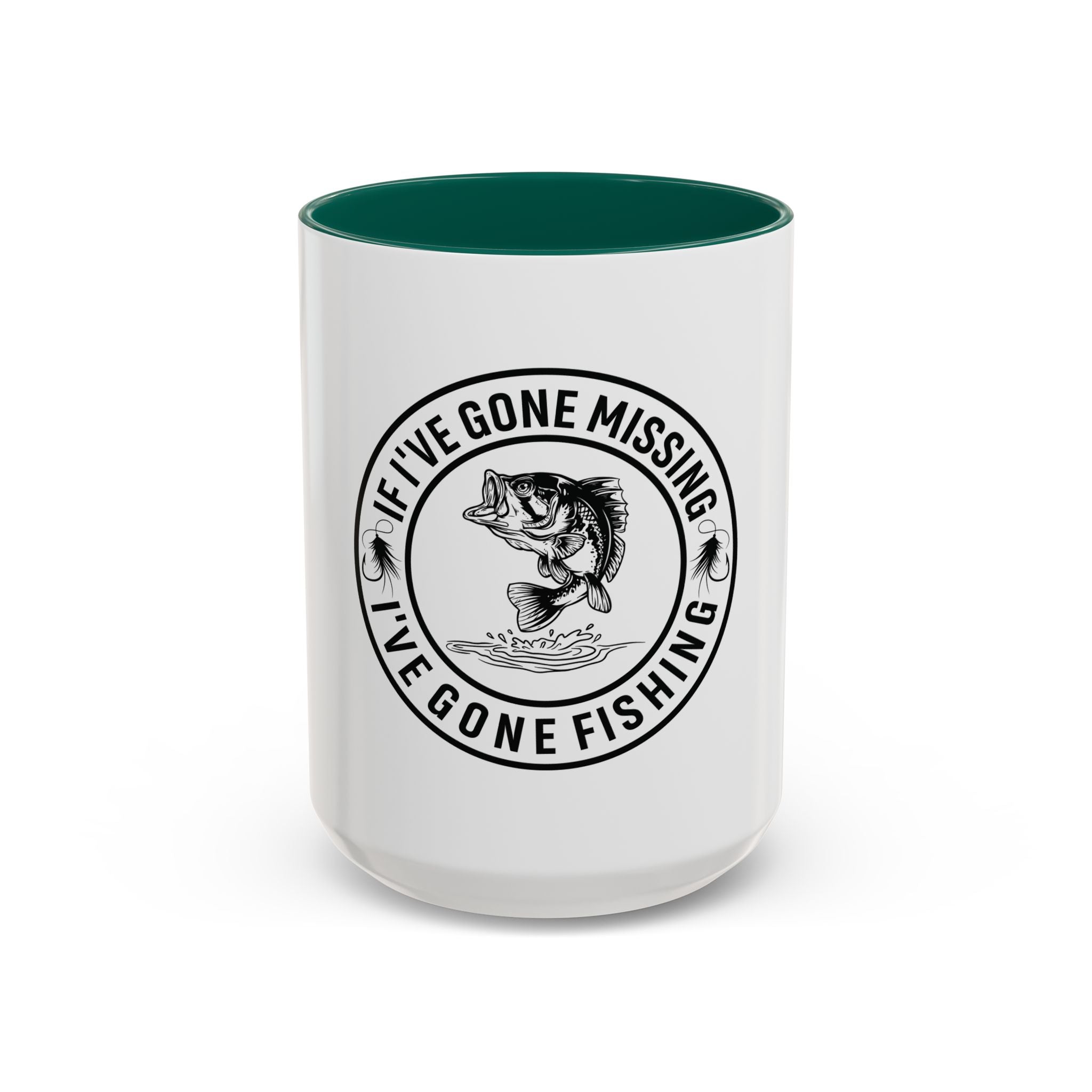 If I've Gone Missing I've Gone Fishing Mug | Fishing Bass Coffee Cup