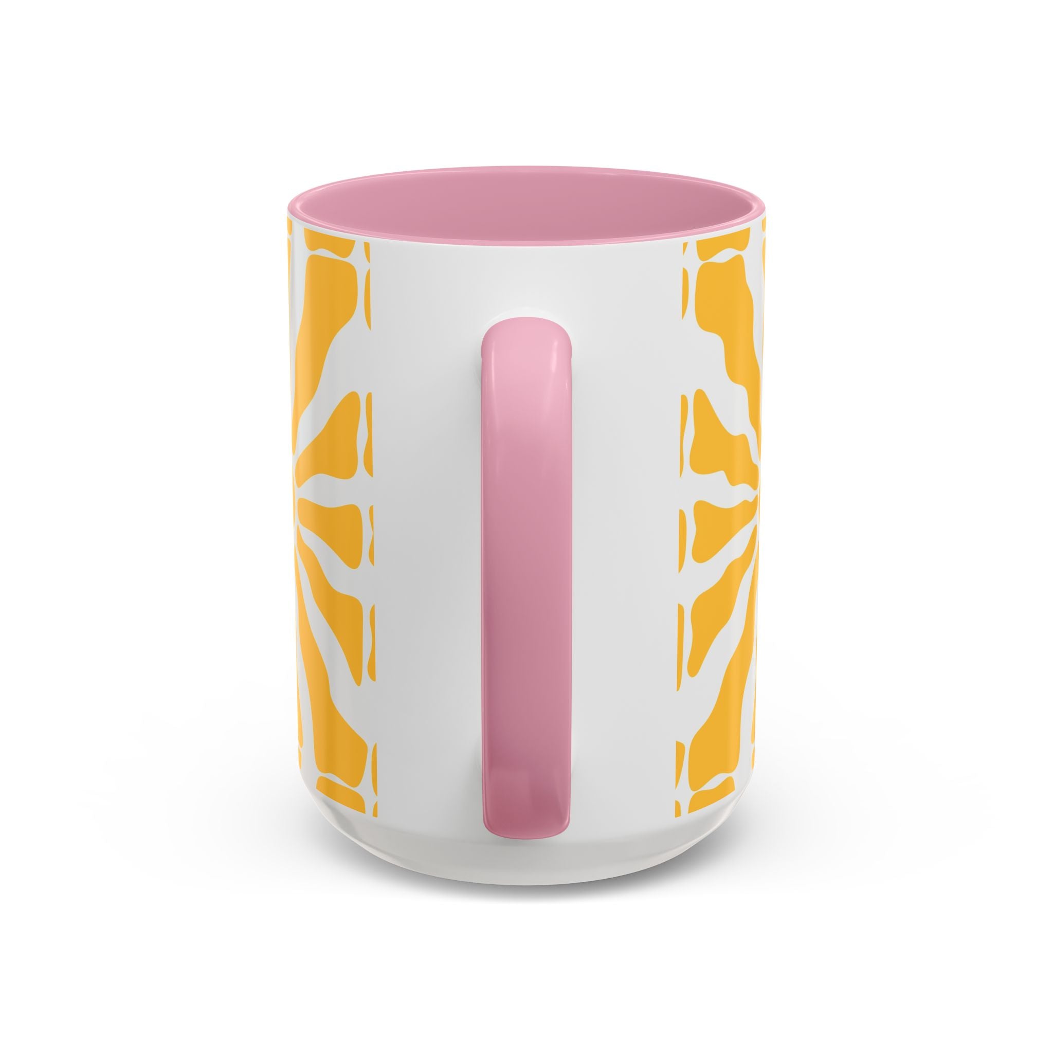 Yellow Sunburst Mug | Ceramic Coffee Cup