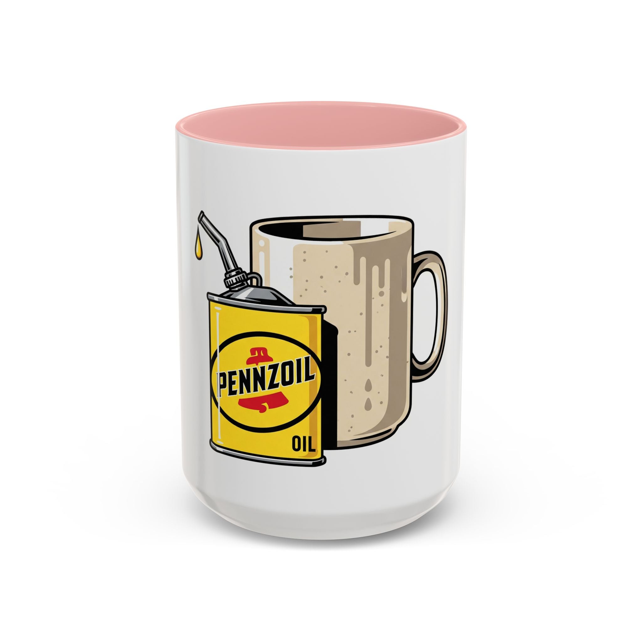 Pennzoil Coffee Mug | 11 oz & 15 oz Ceramic Accent Mug