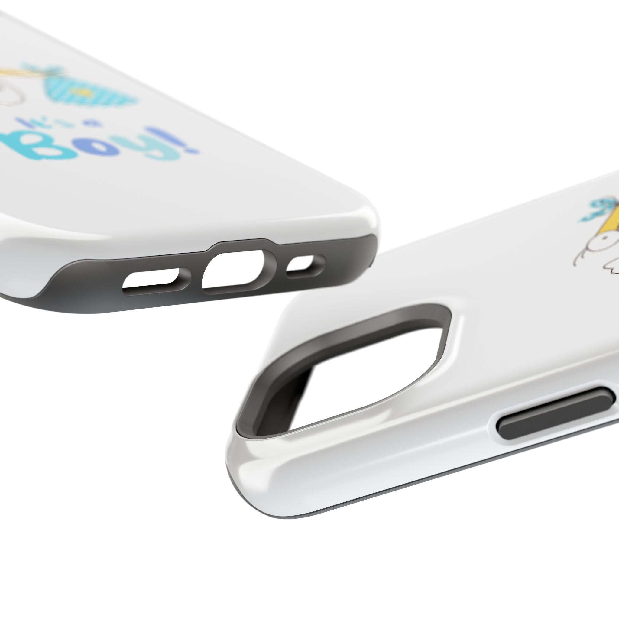 Stork 'It's a Boy' Phone Case | Impact-Resistant Case