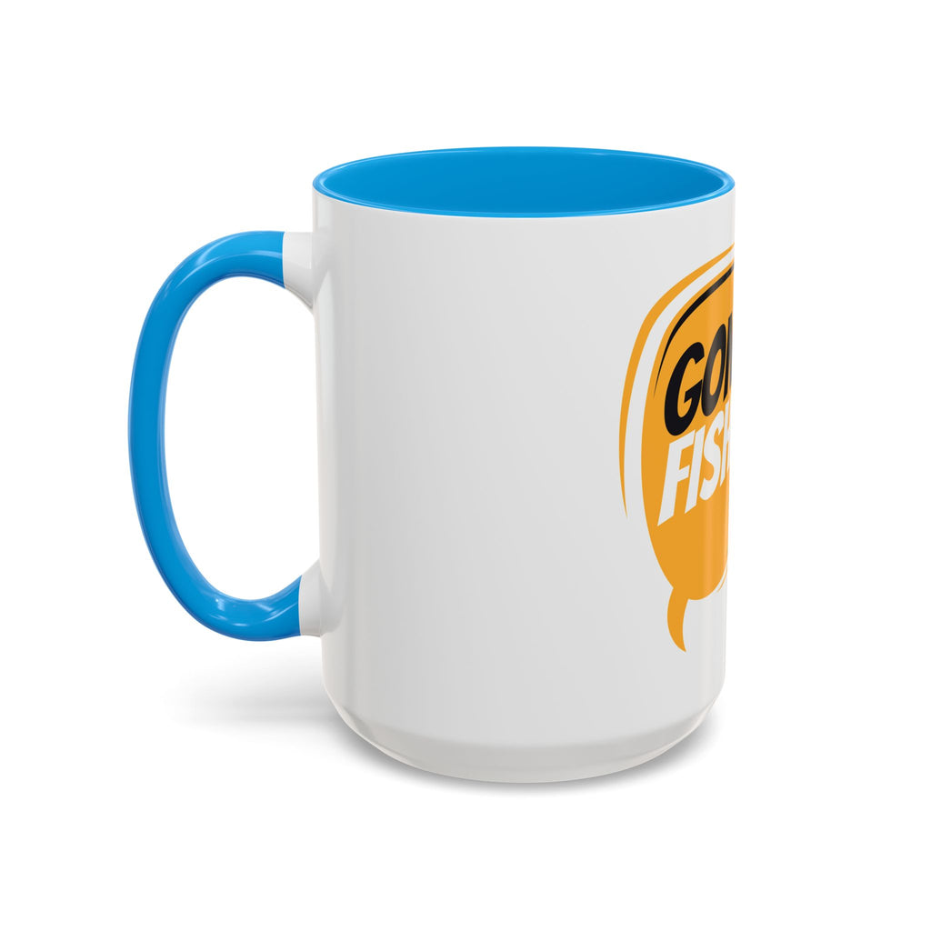 Gone Fishing Speech Bubble Mug | Fishing Quote Coffee Cup