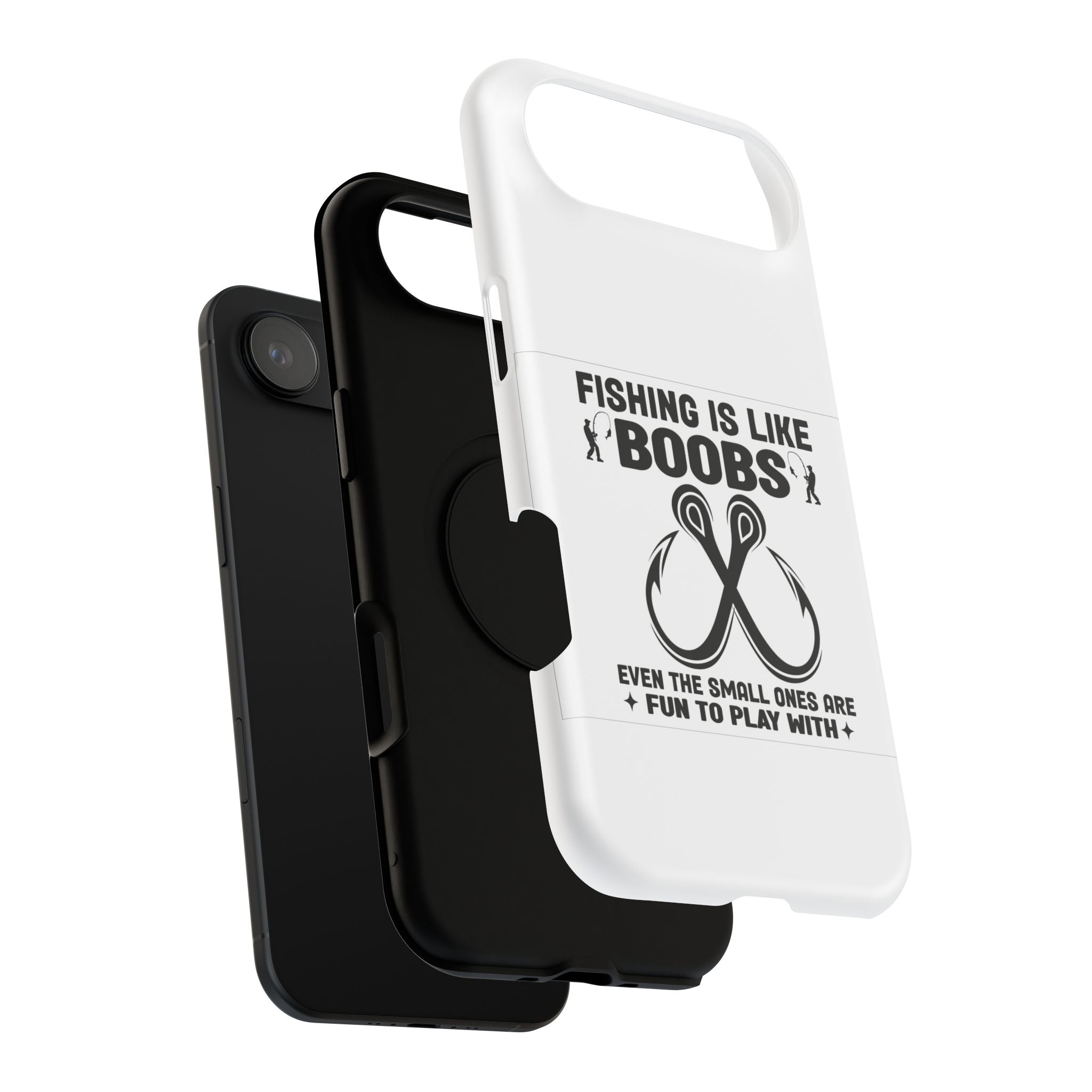 Fishing Is Like Boobs phone case | Impact-Resistant Case