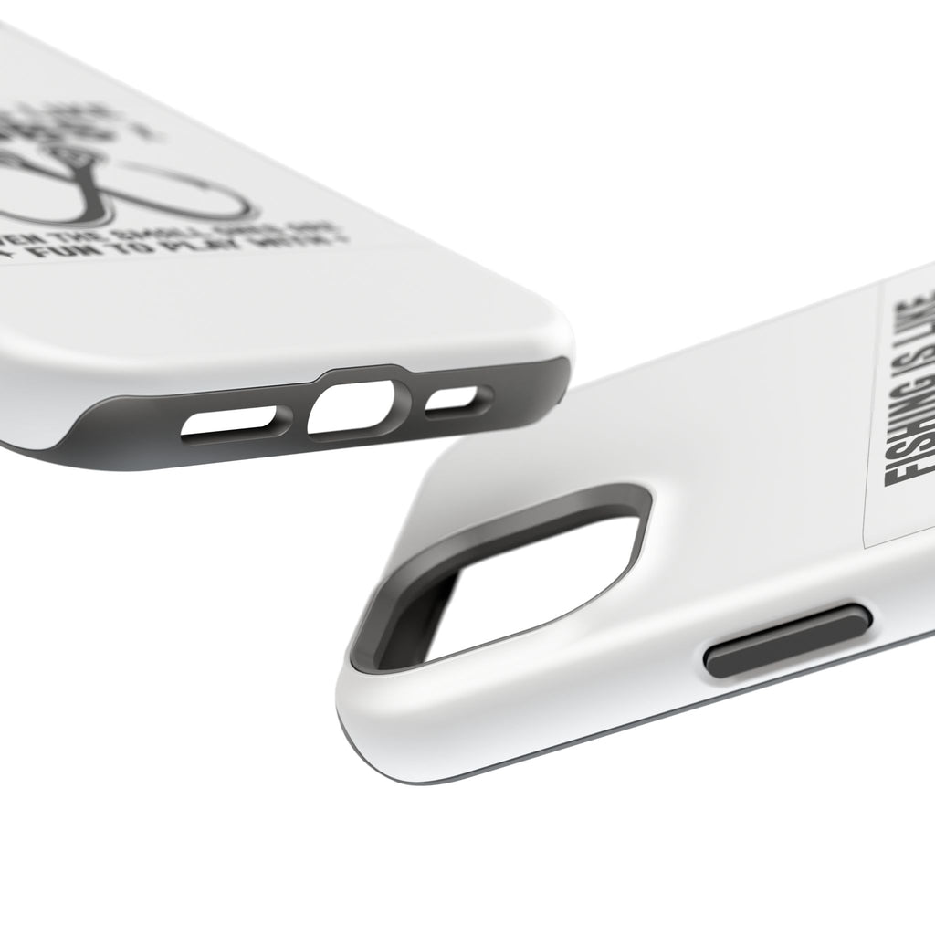 Fishing Is Like Boobs phone case | Impact-Resistant Case