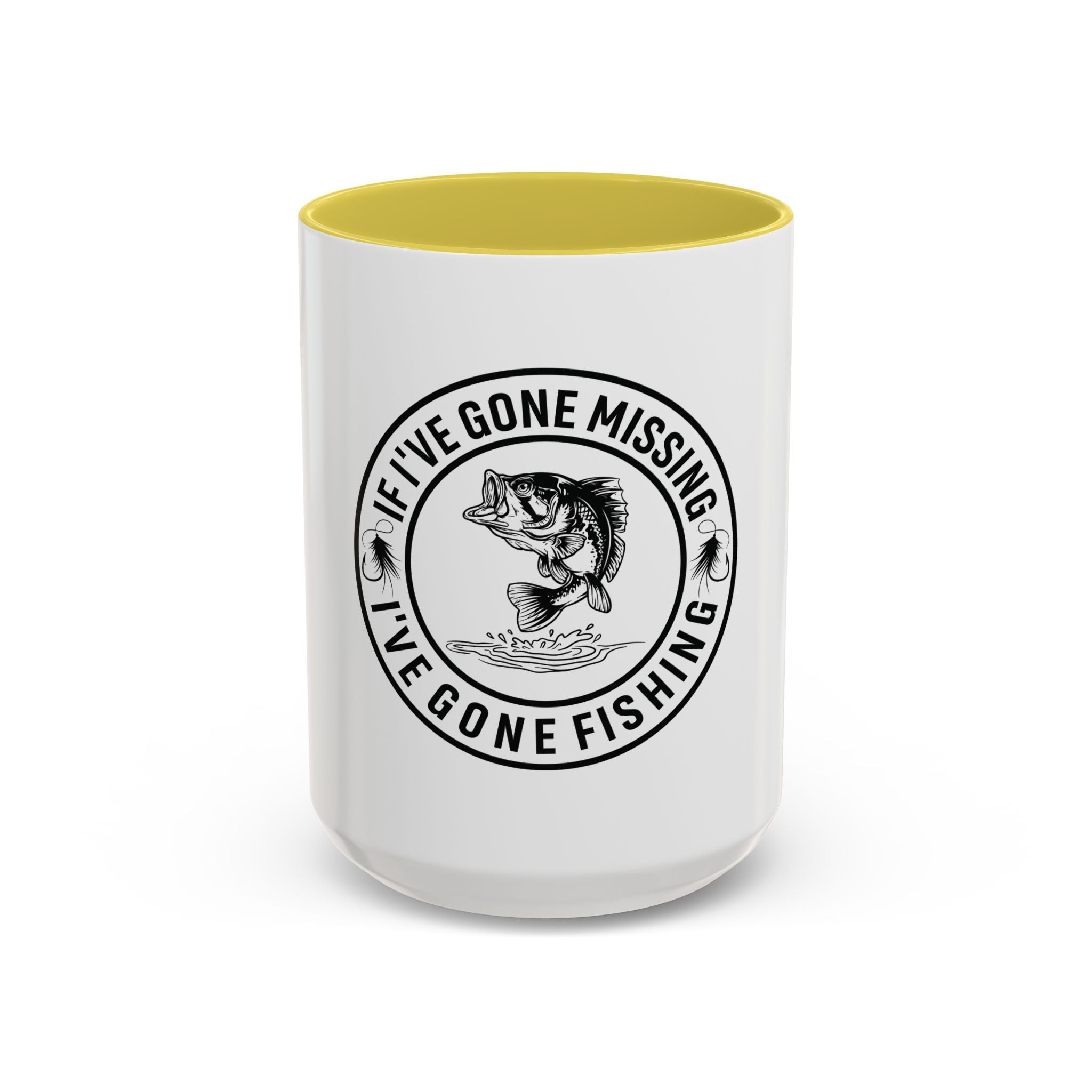 If I've Gone Missing I've Gone Fishing Mug | Fishing Bass Coffee Cup