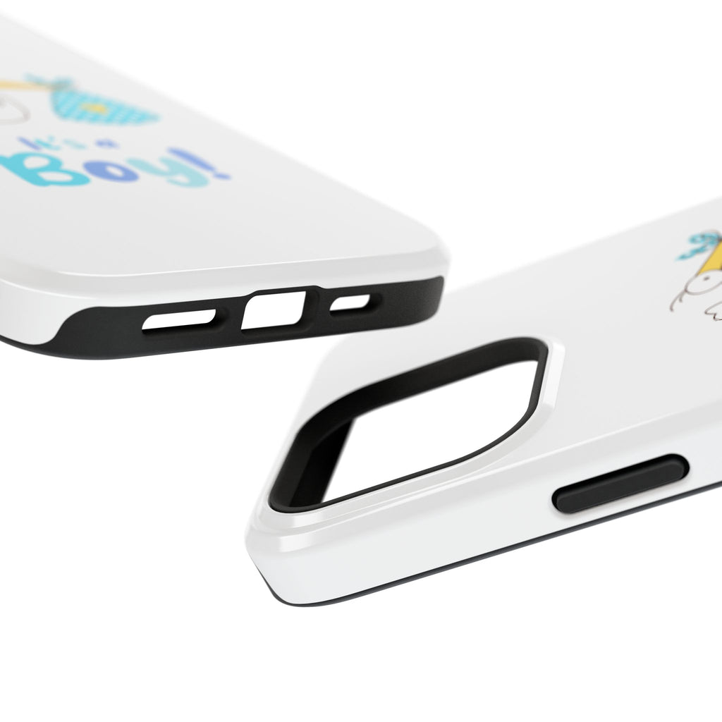 Stork 'It's a Boy' Phone Case | Impact-Resistant Case