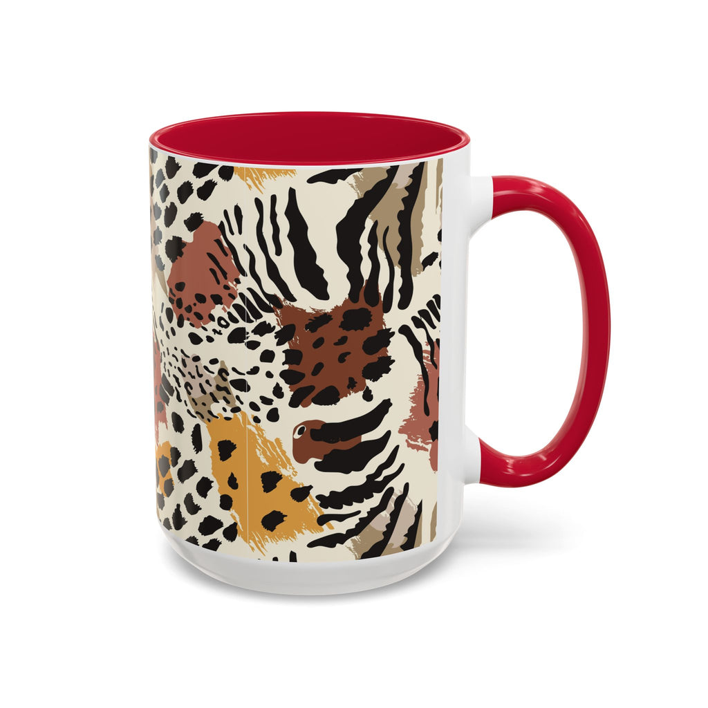 Abstract Animal Print Mug | Ceramic Coffee Cup